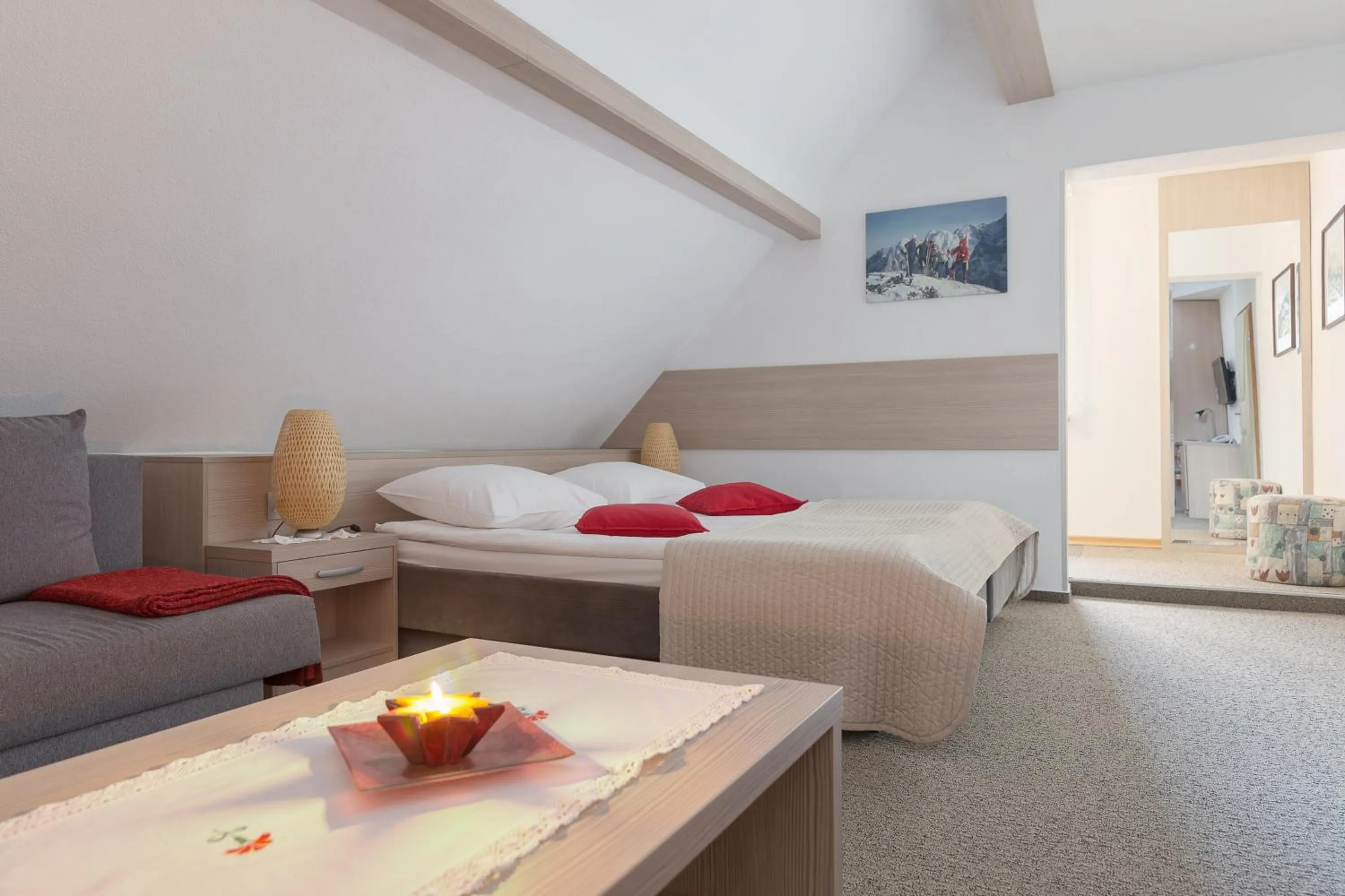 Bedroom, Bed in Garni Hotel Miklič