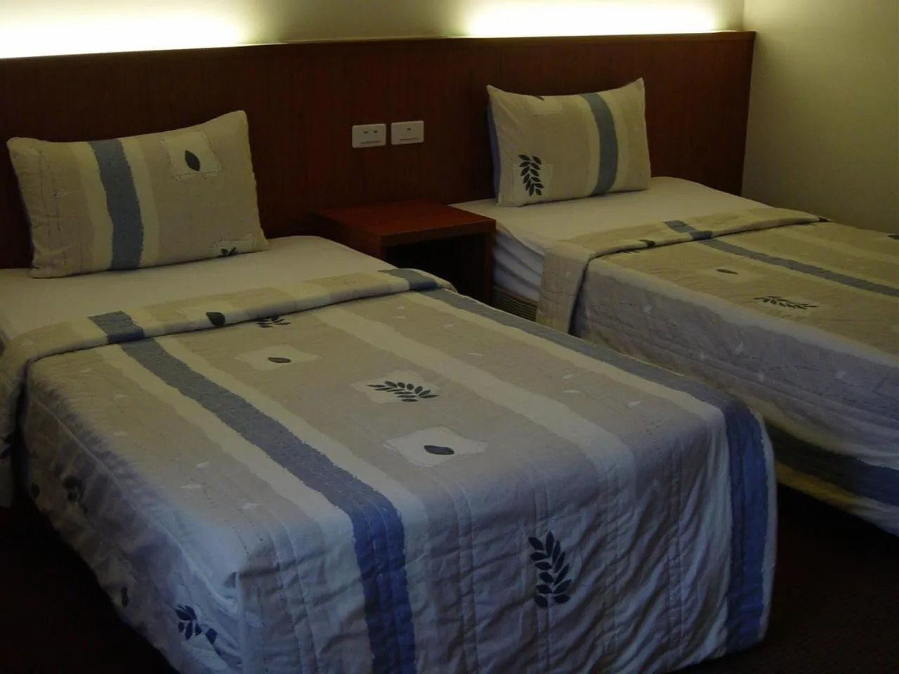 Bed in Good Ground Hotel Tainan
