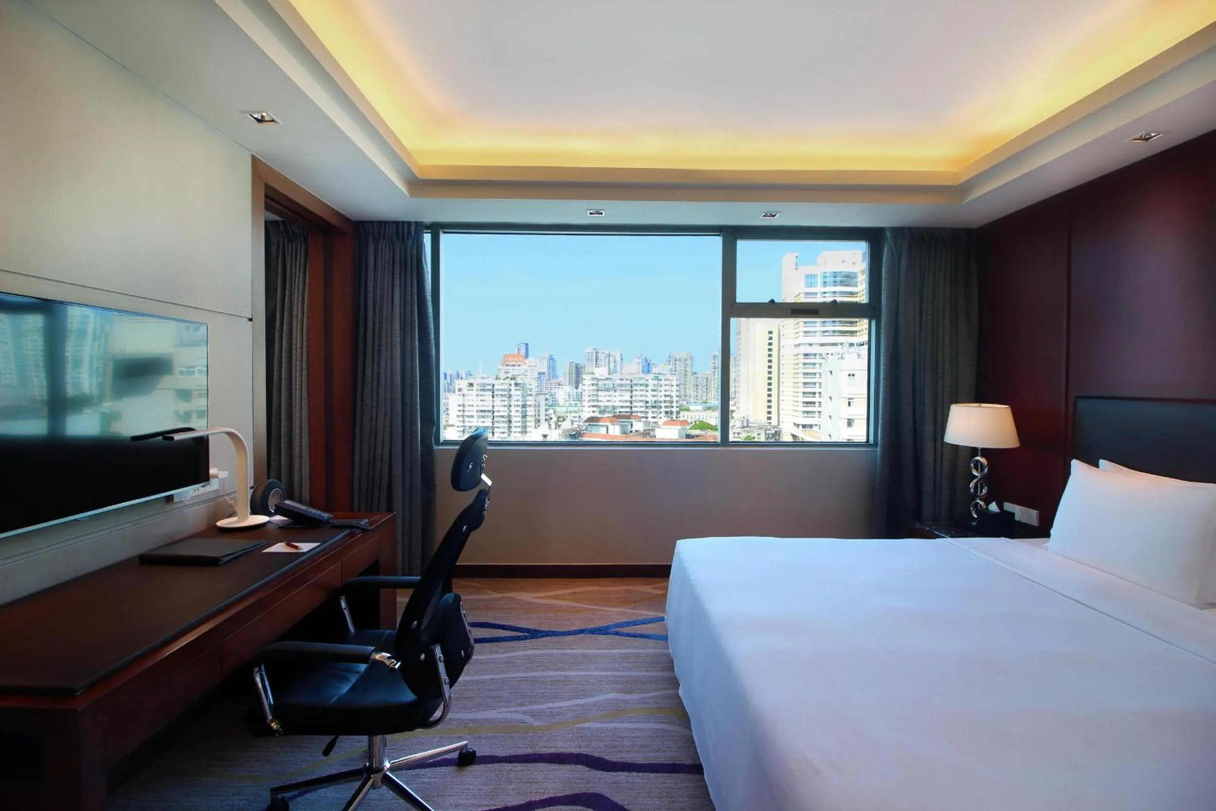 Bedroom, Bed in Swiss Grand Xiamen