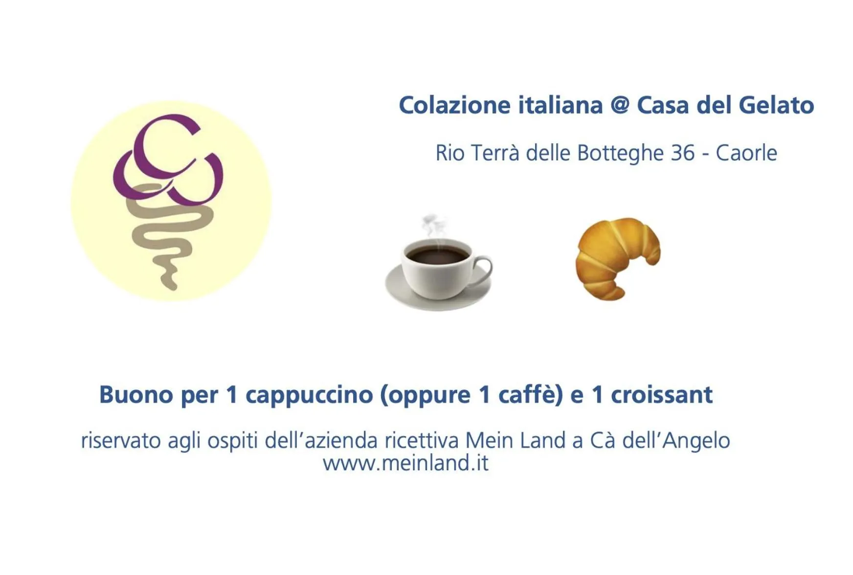 Italian breakfast in Cà dell'Angelo - Caorle