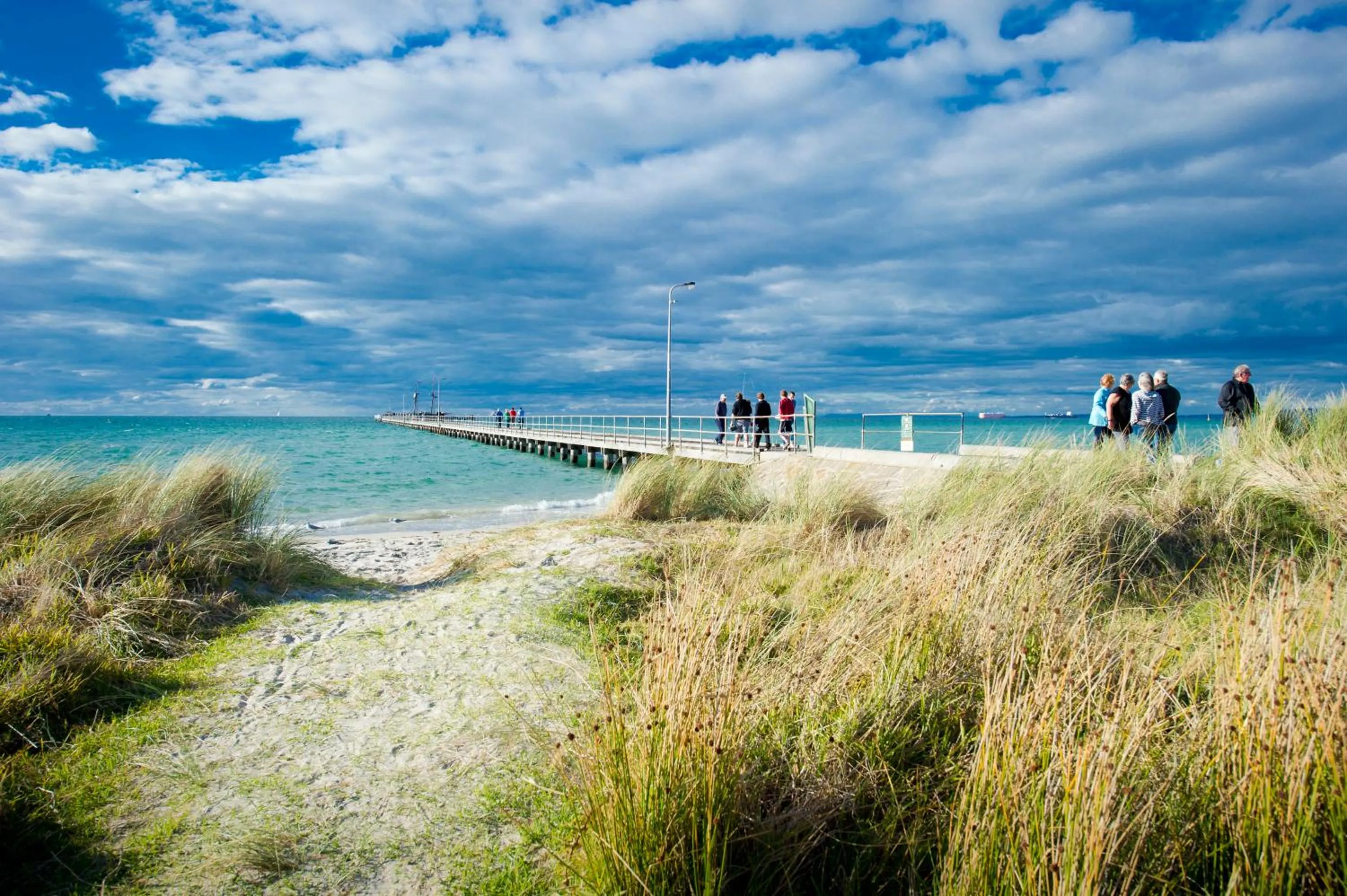Beach in Moonlight Bay Apartments