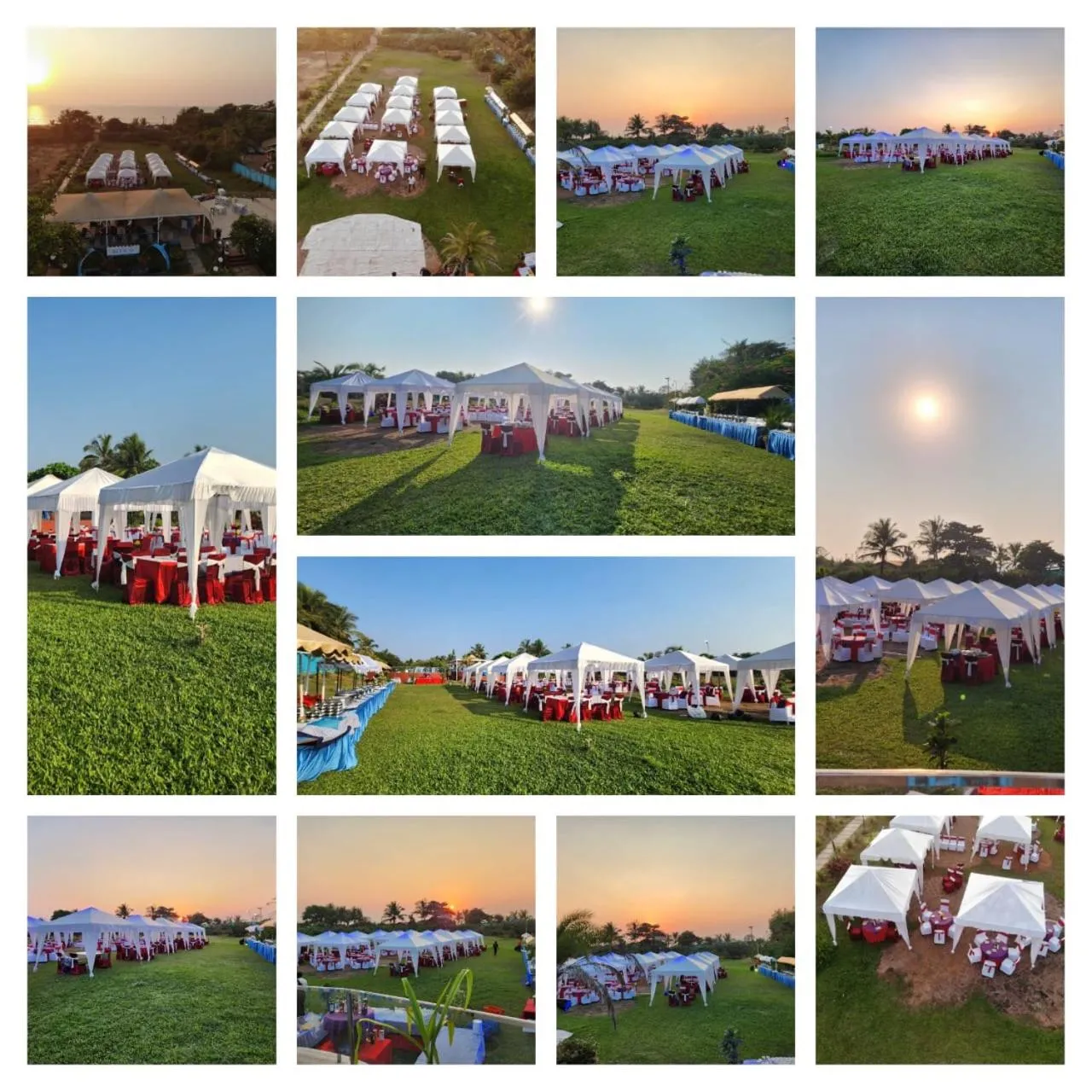 Sunset in Paradise Village Beach Resort