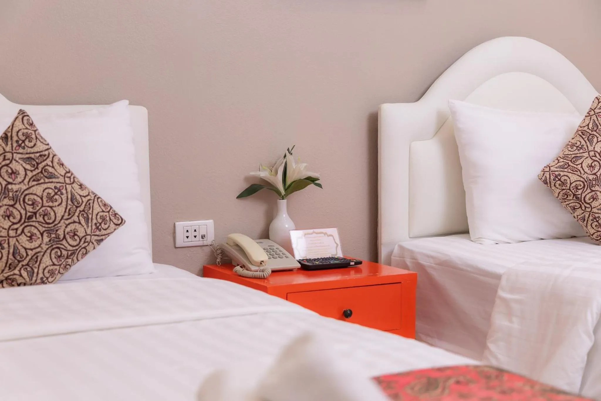 Bed in Rasa Boutique Hotel Chiang Rai