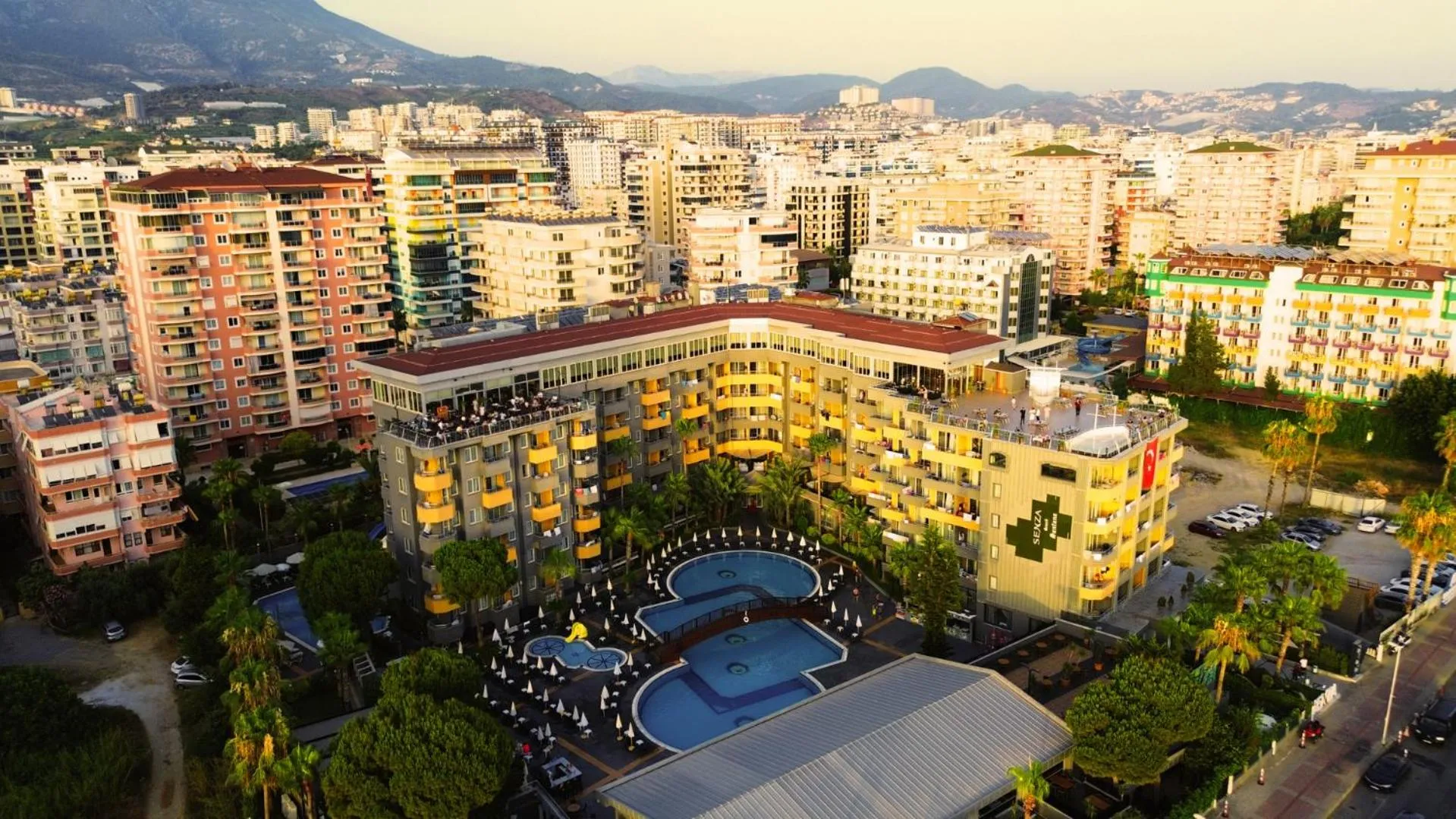 Bird's eye view in Senza Grand Santana Hotel - Ultra All Inclusive