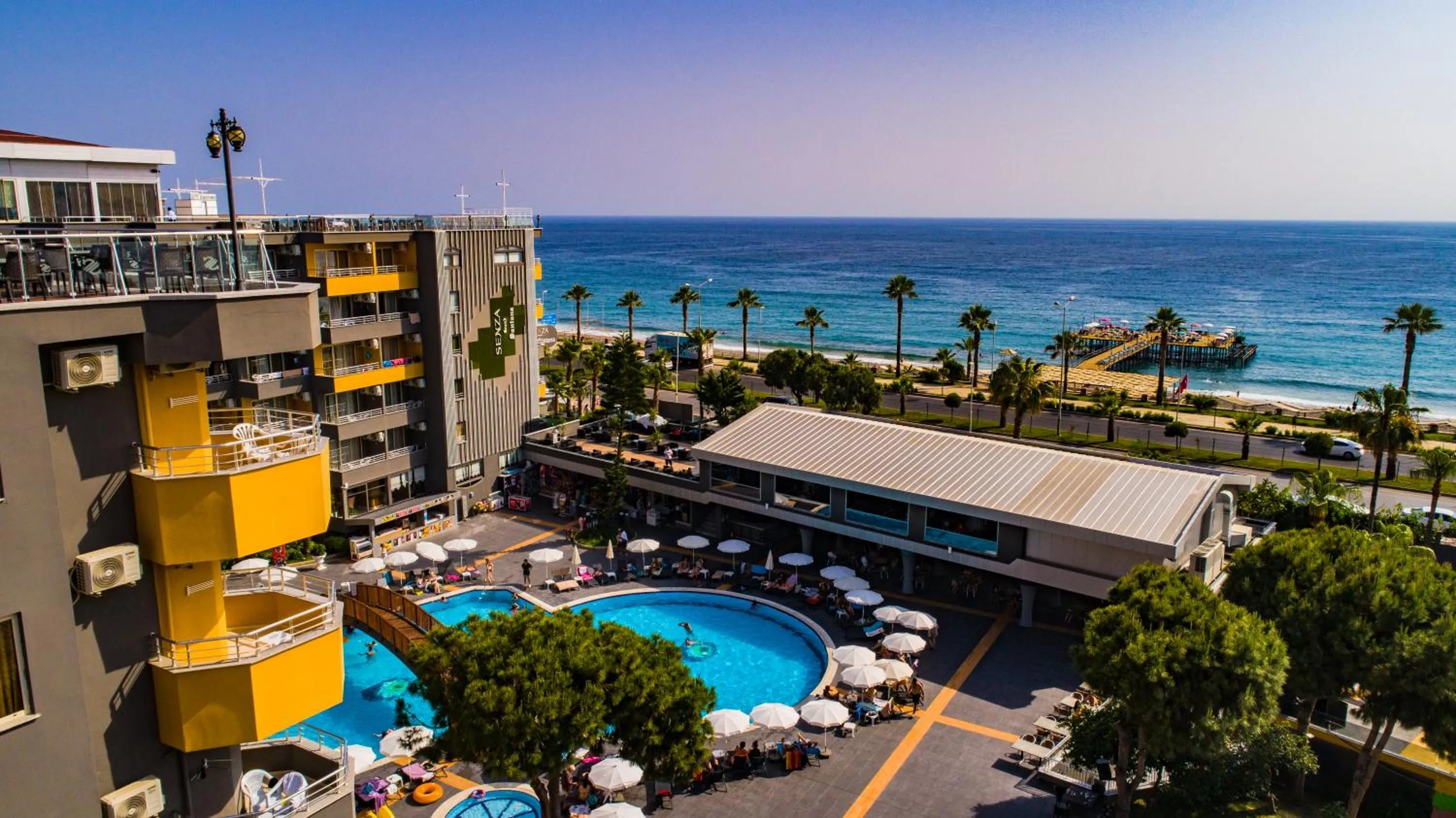 Pool view in Senza Grand Santana Hotel - Ultra All Inclusive