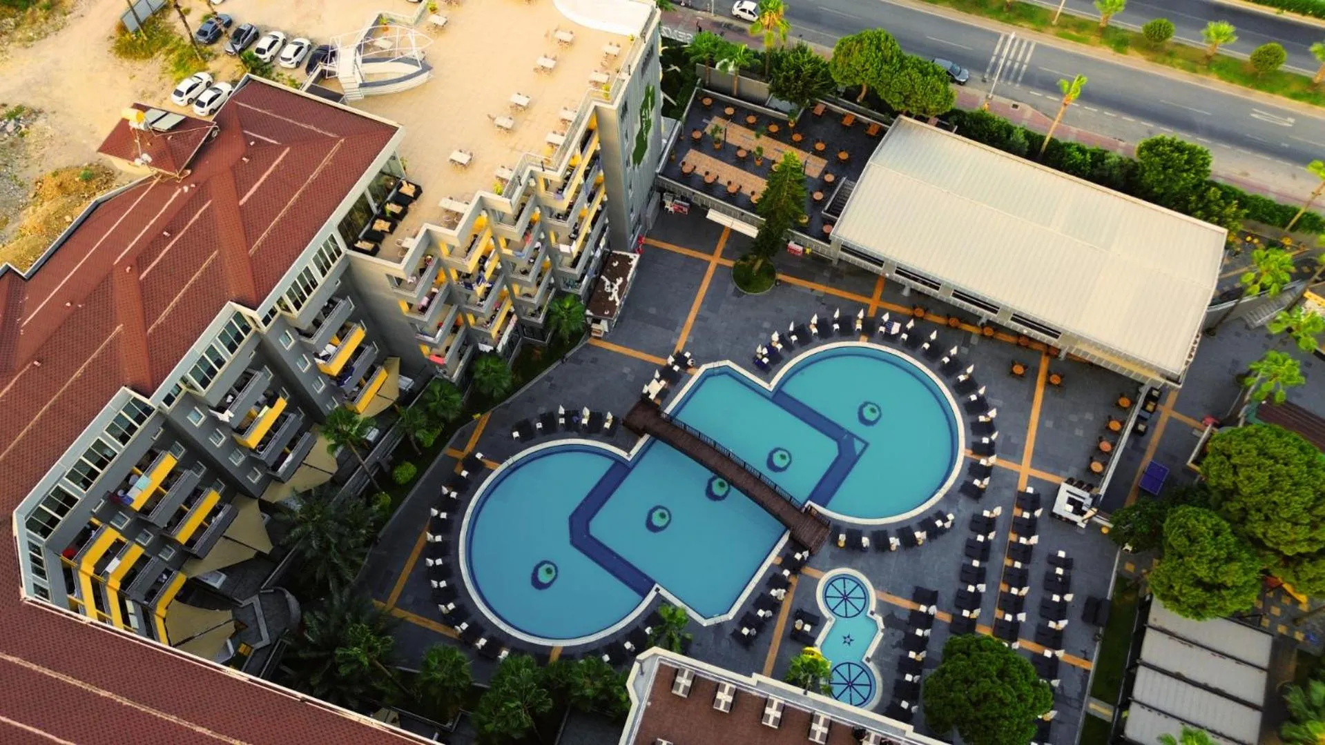 Bird's eye view in Senza Grand Santana Hotel - Ultra All Inclusive