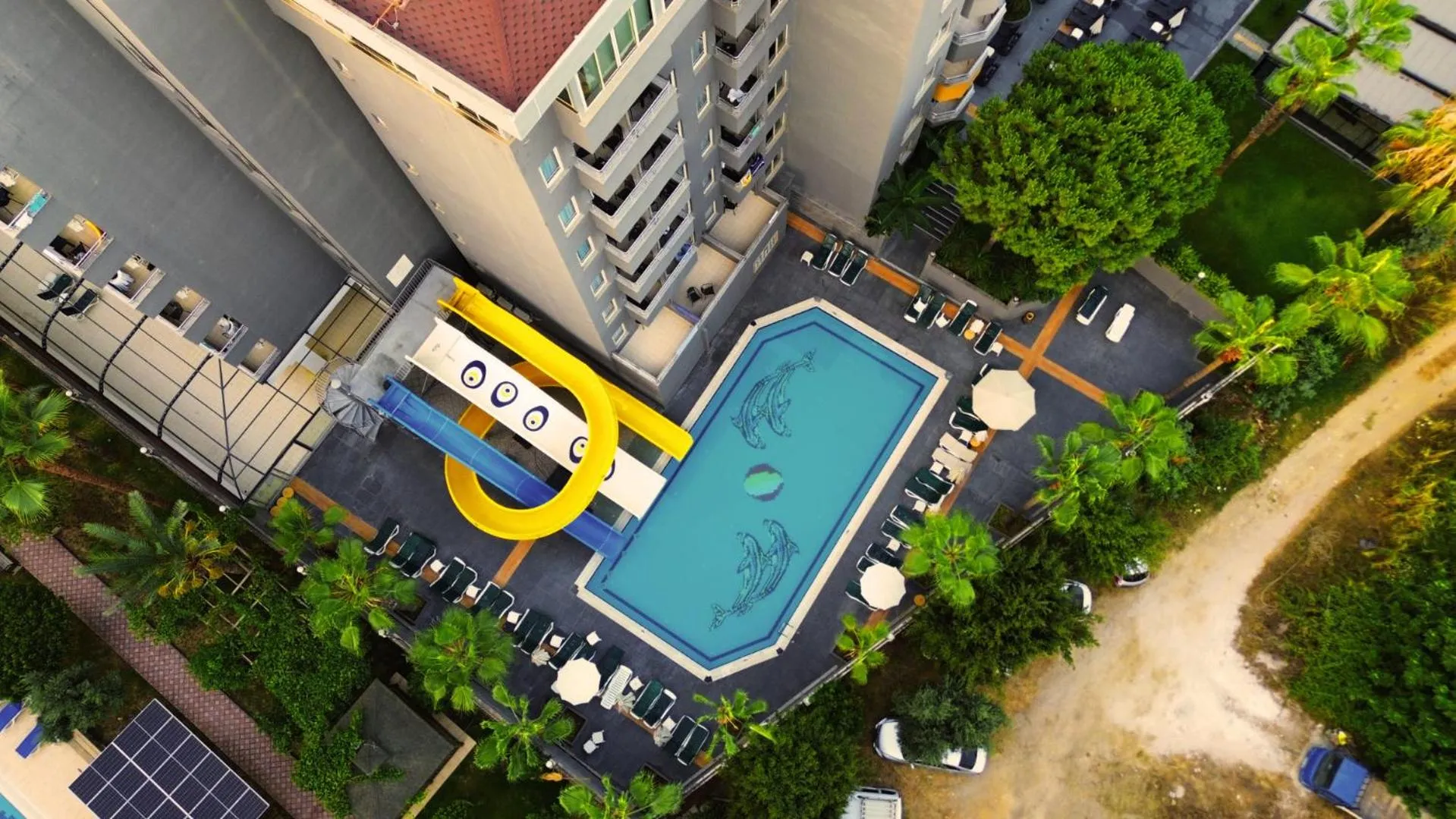 Bird's eye view in Senza Grand Santana Hotel - Ultra All Inclusive