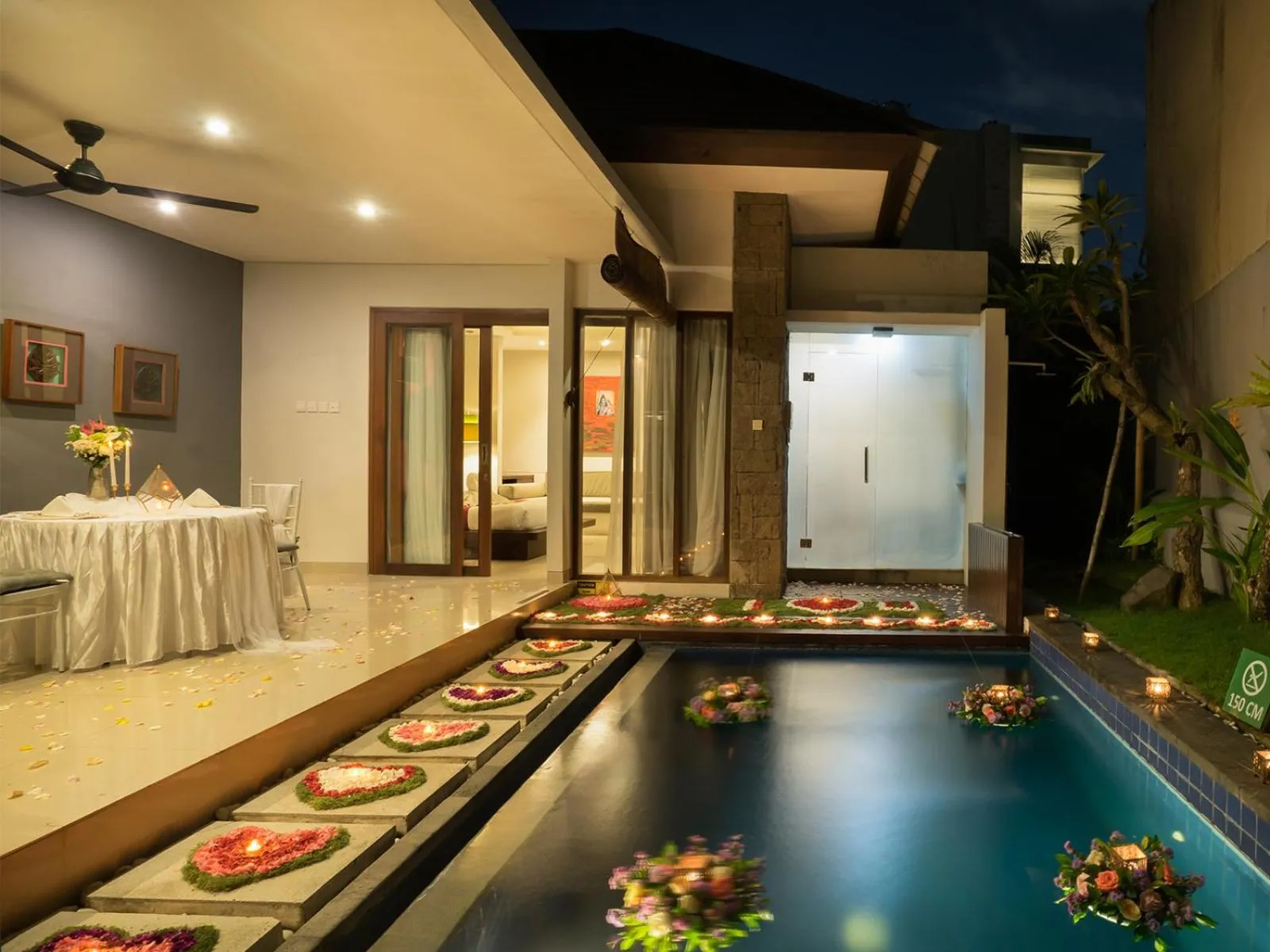 Living room in Samaja Beachside Villas