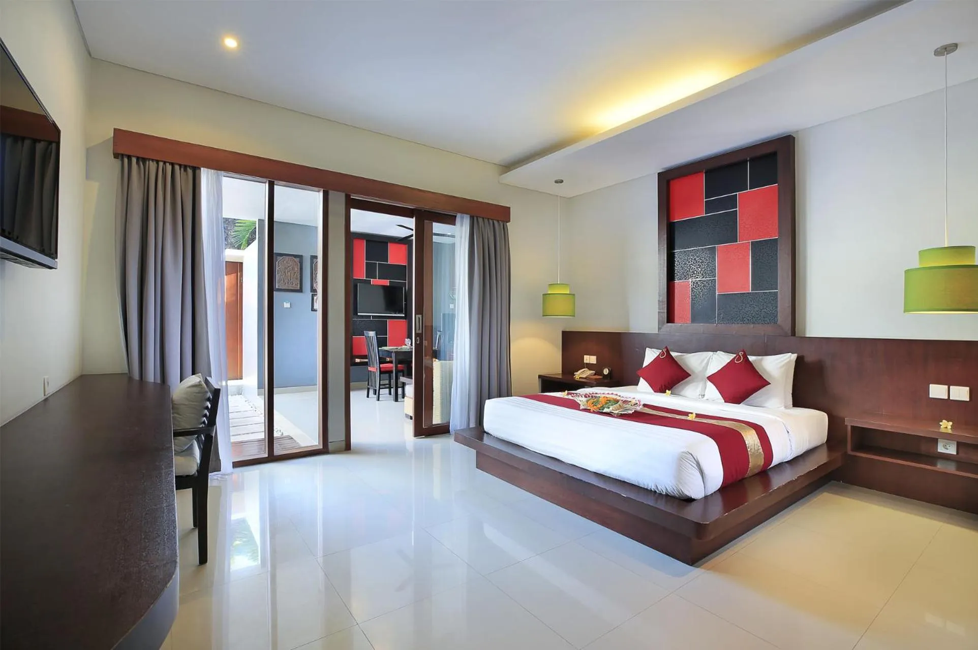Bedroom, Bed in Samaja Beachside Villas