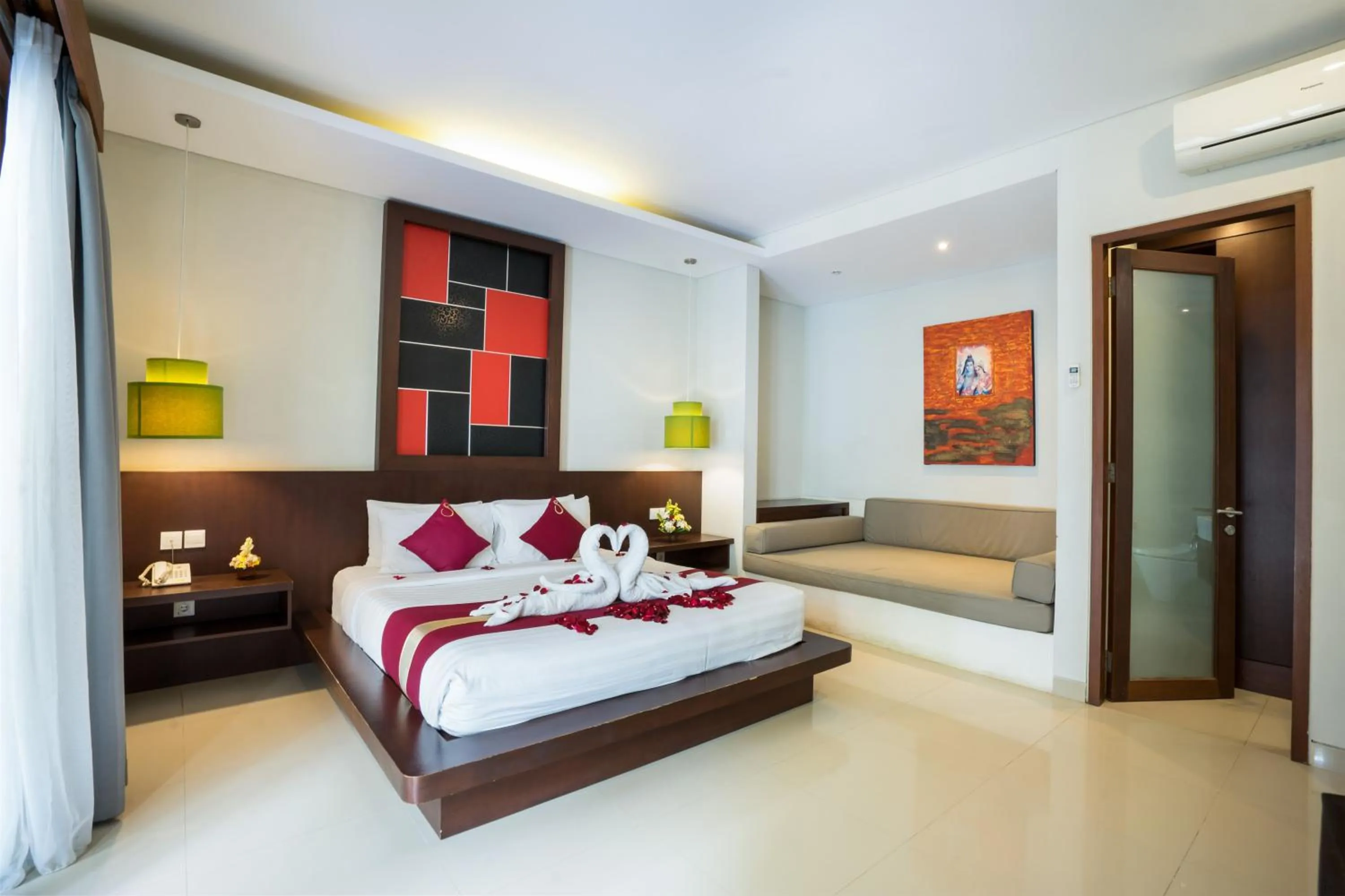 Bedroom, Bed in Samaja Beachside Villas