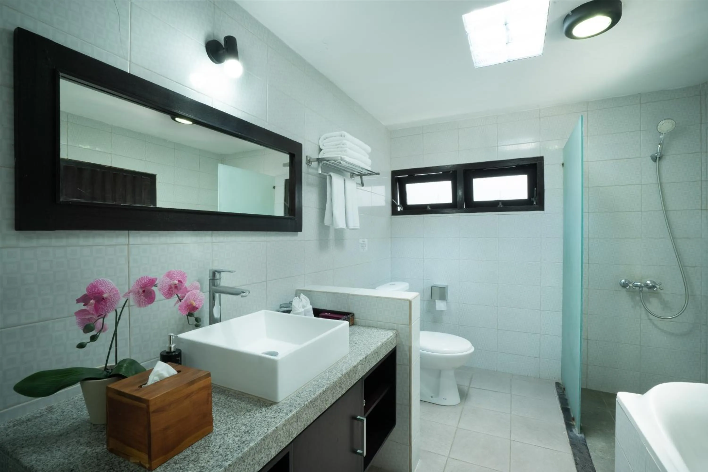 Shower in Samaja Beachside Villas