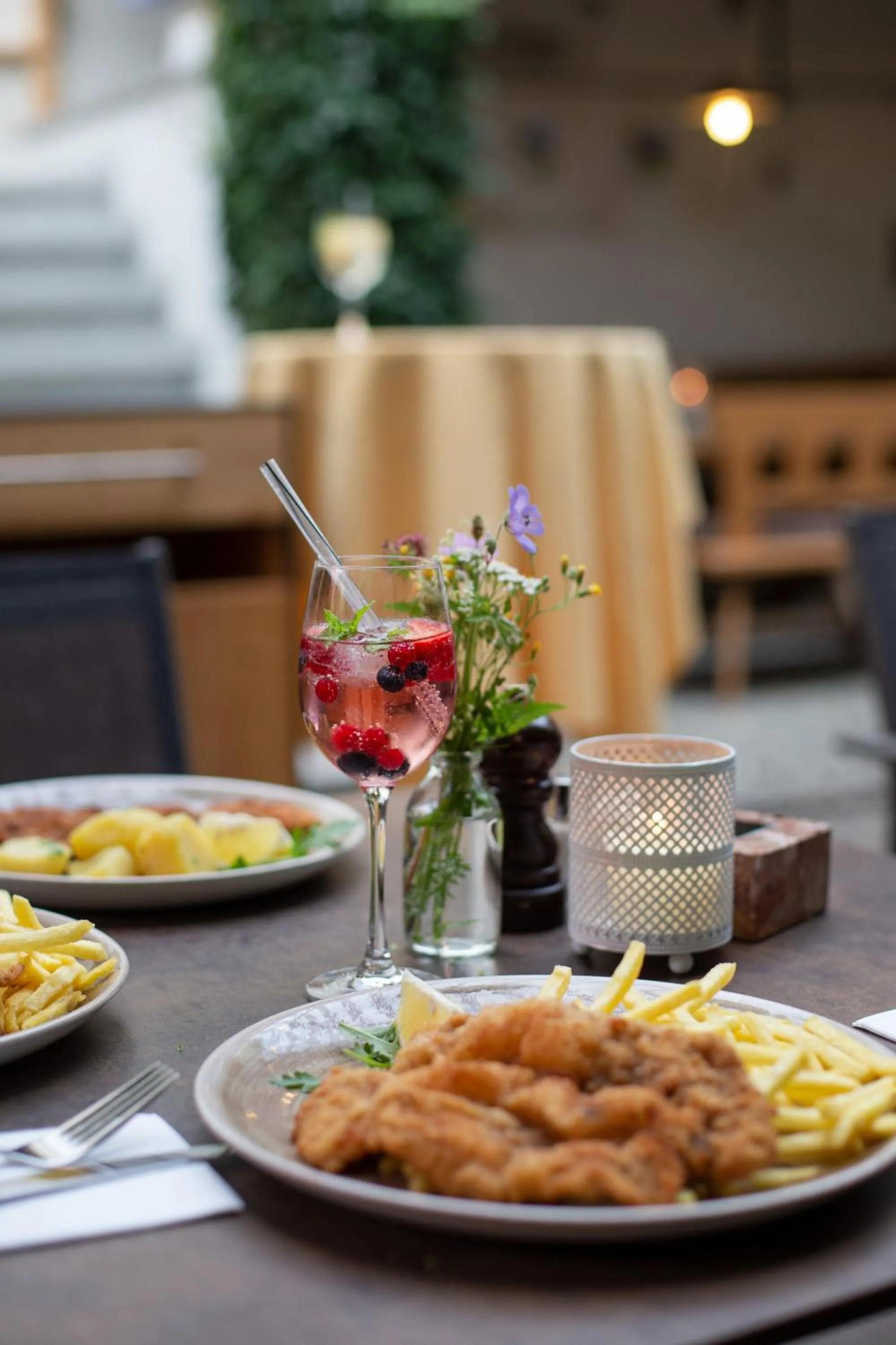 Patio in Gasthof Hotel Zweimüller