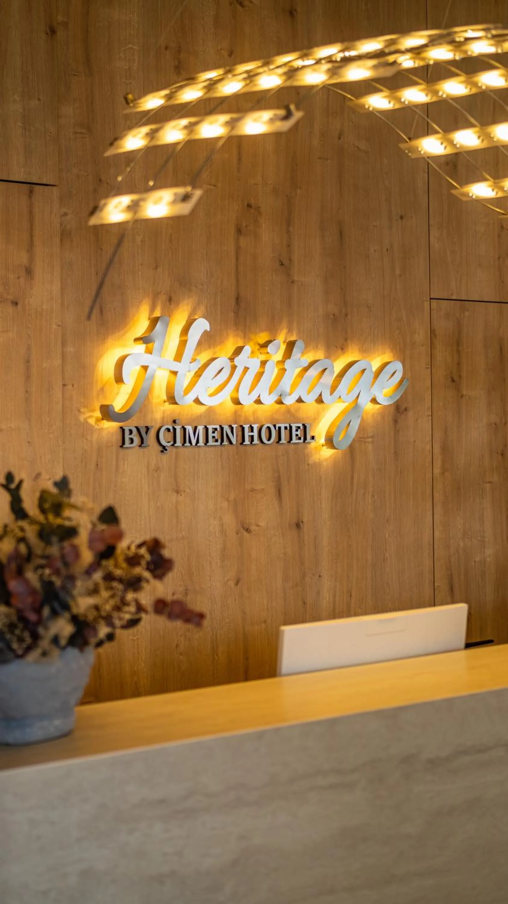 Property logo or sign in Heritage by Cimen Hotel