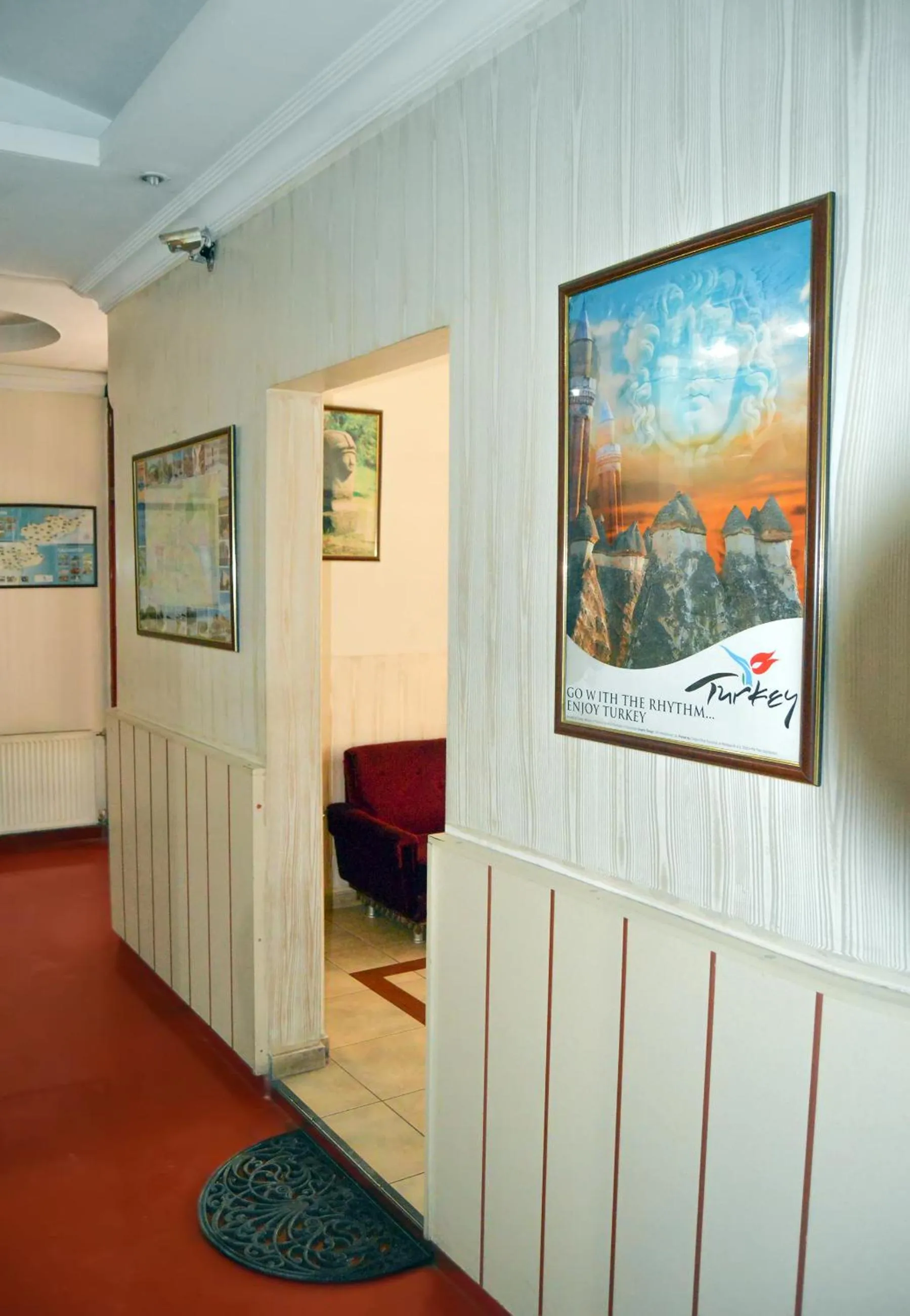 Decorative detail in Yunus Hotel