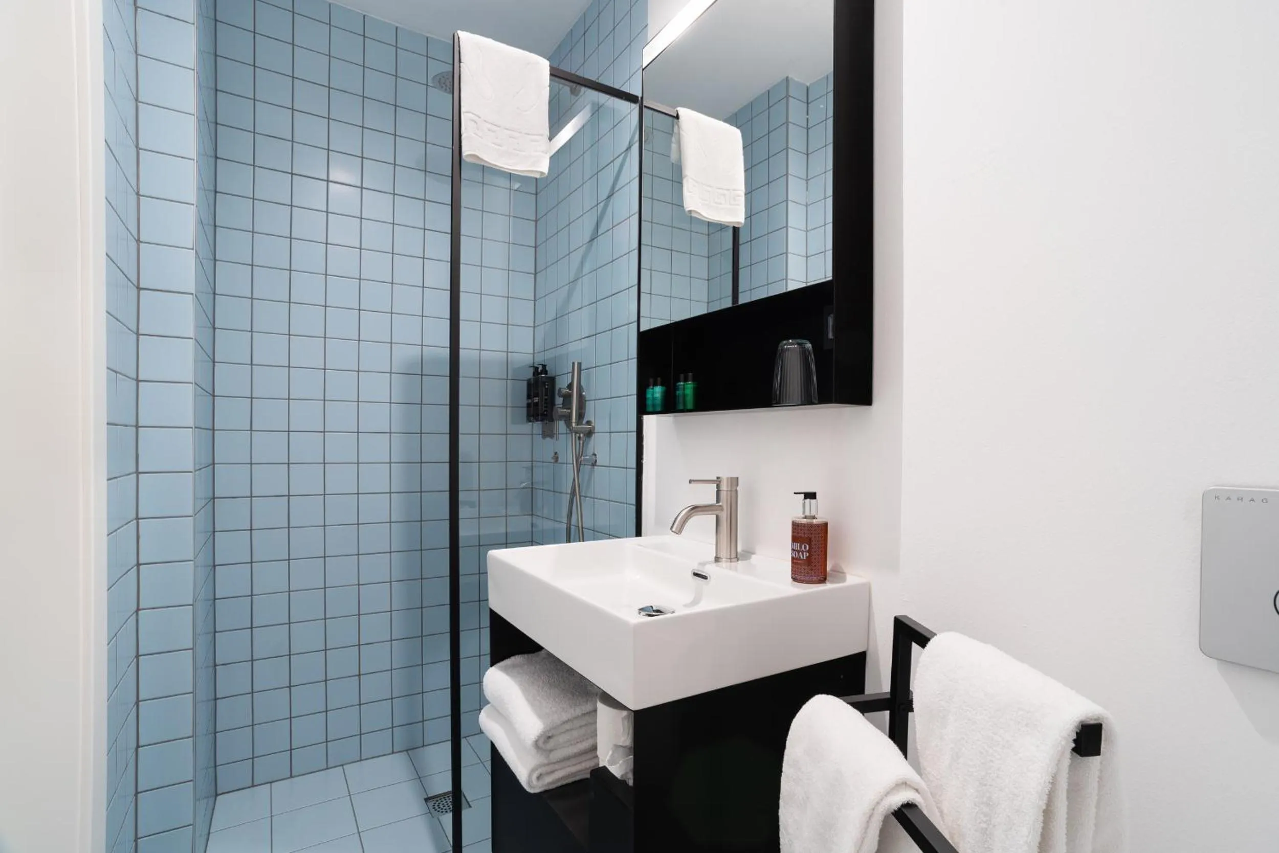 Shower in Art Hotel Tartini