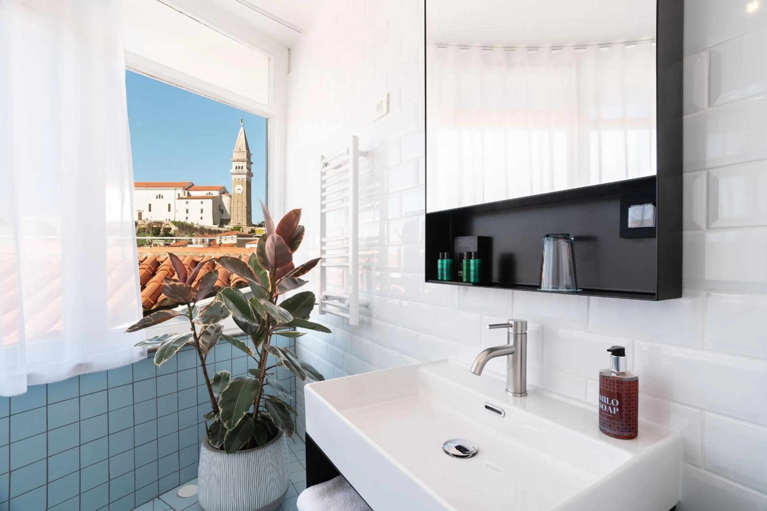 Bathroom in Art Hotel Tartini