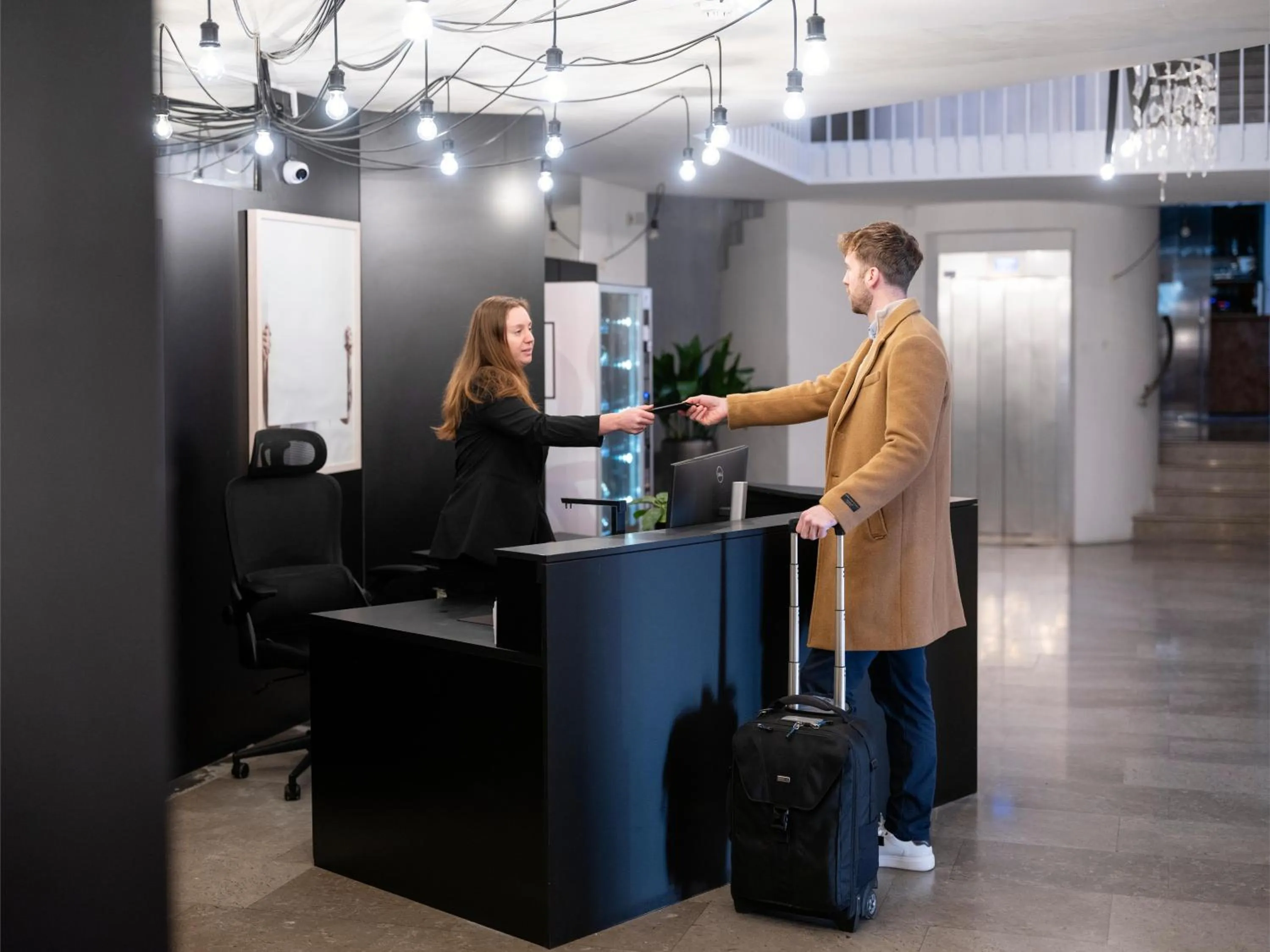 Lobby or reception in Art Hotel Tartini