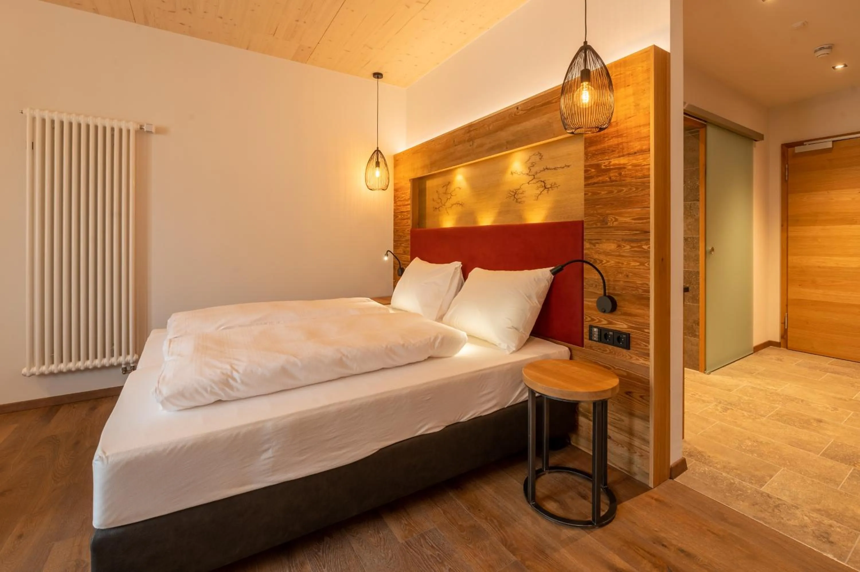 Photo of the whole room, Bed in Landhotel Zum Goldenen Kreuz