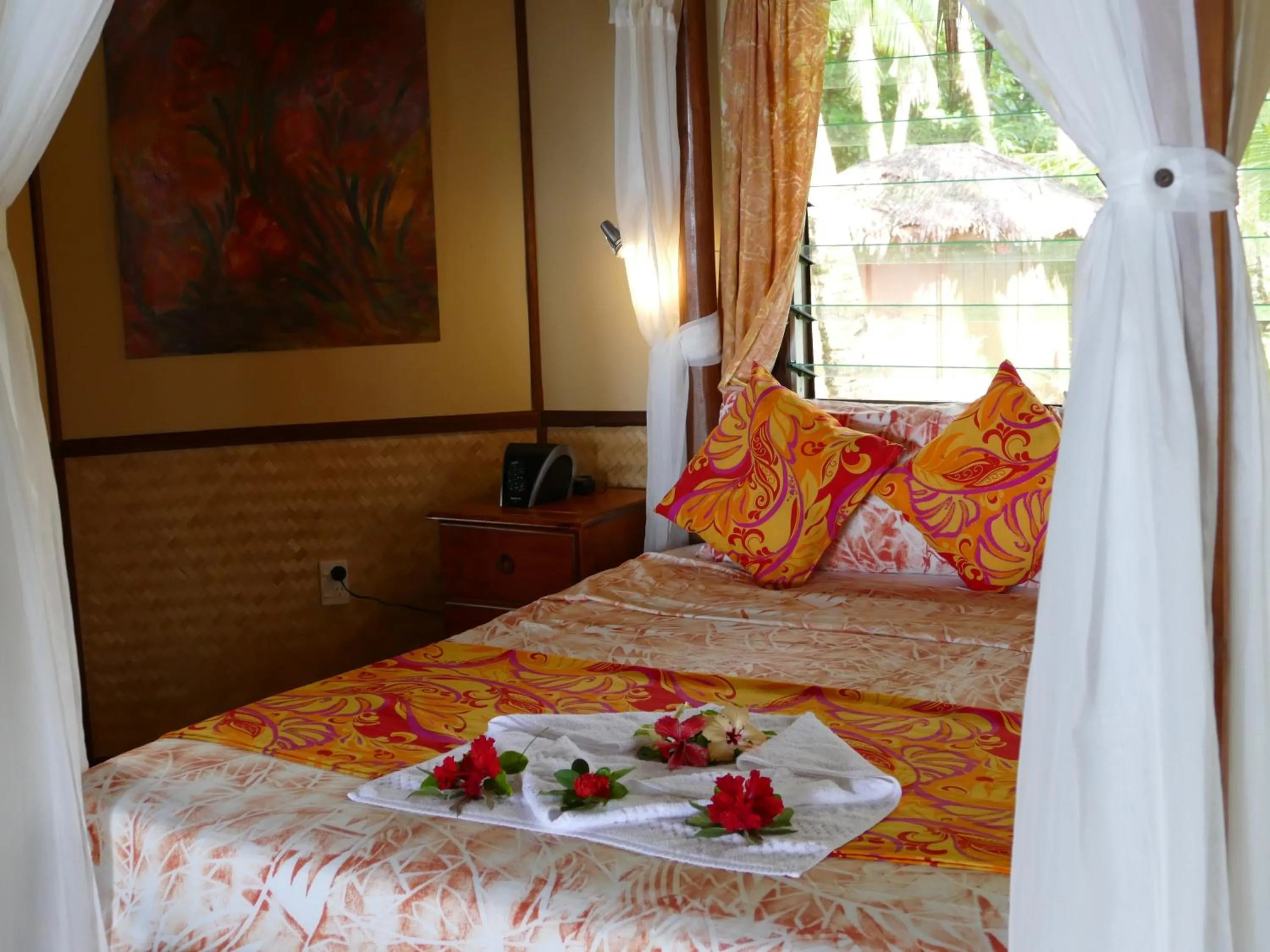 Bed in Le Vasa Resort