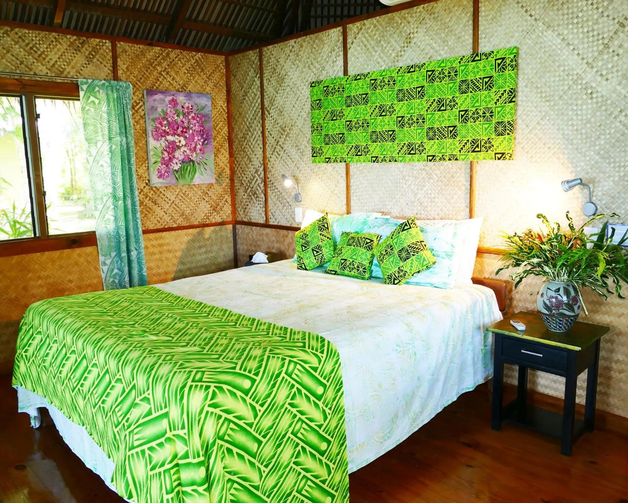 Bed in Le Vasa Resort
