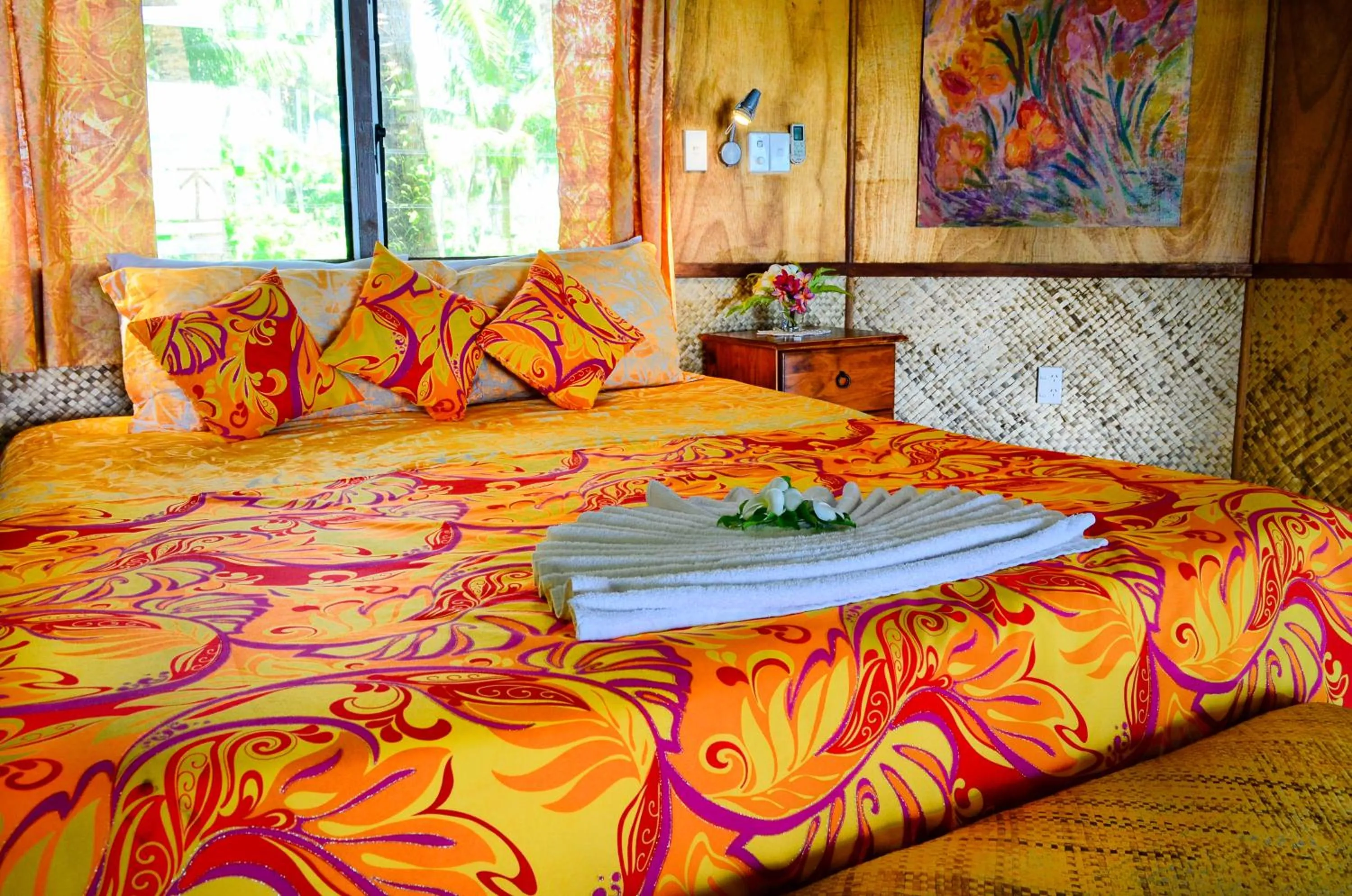 Bed in Le Vasa Resort