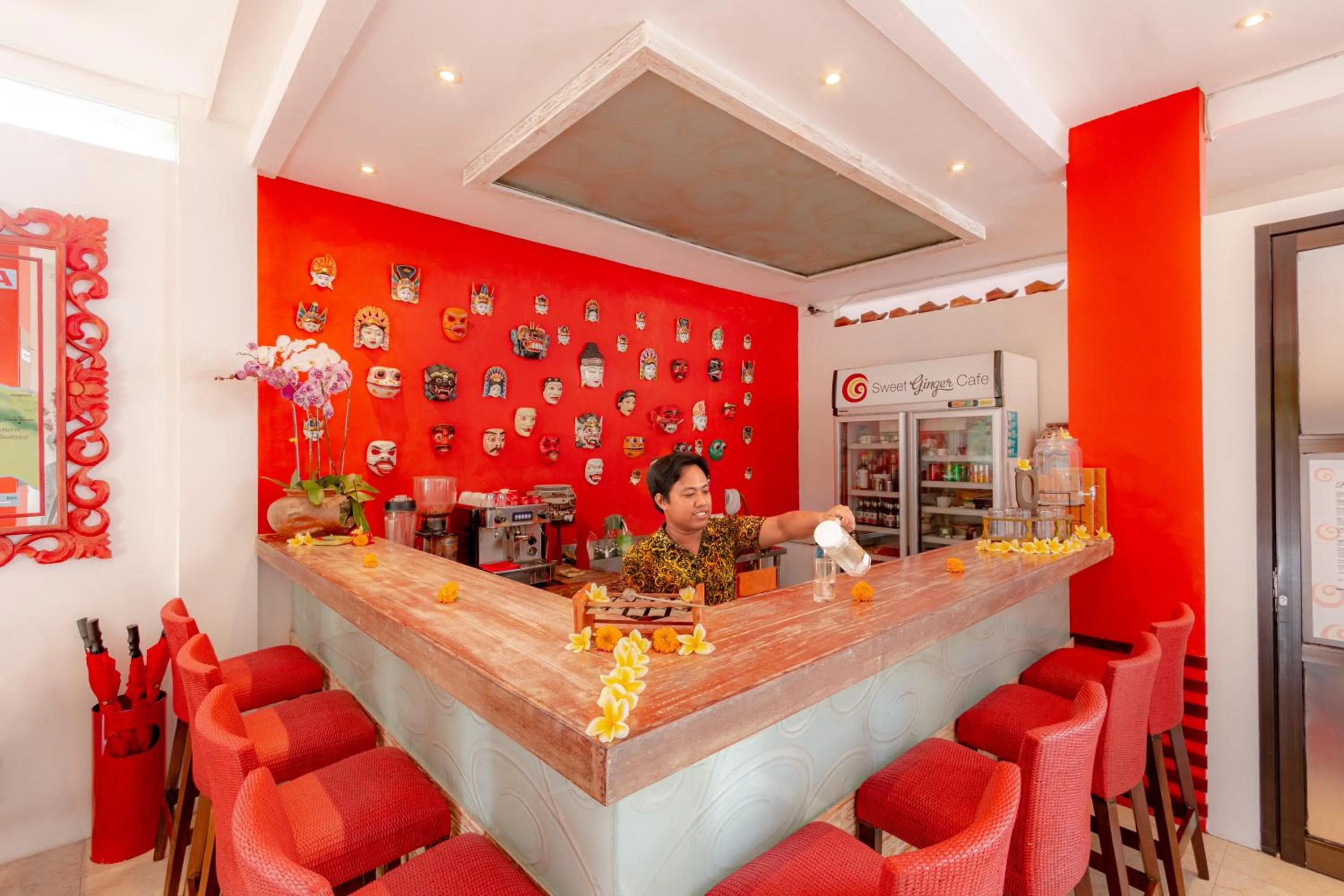 Restaurant/places to eat in Bali Ginger Suites & Villa