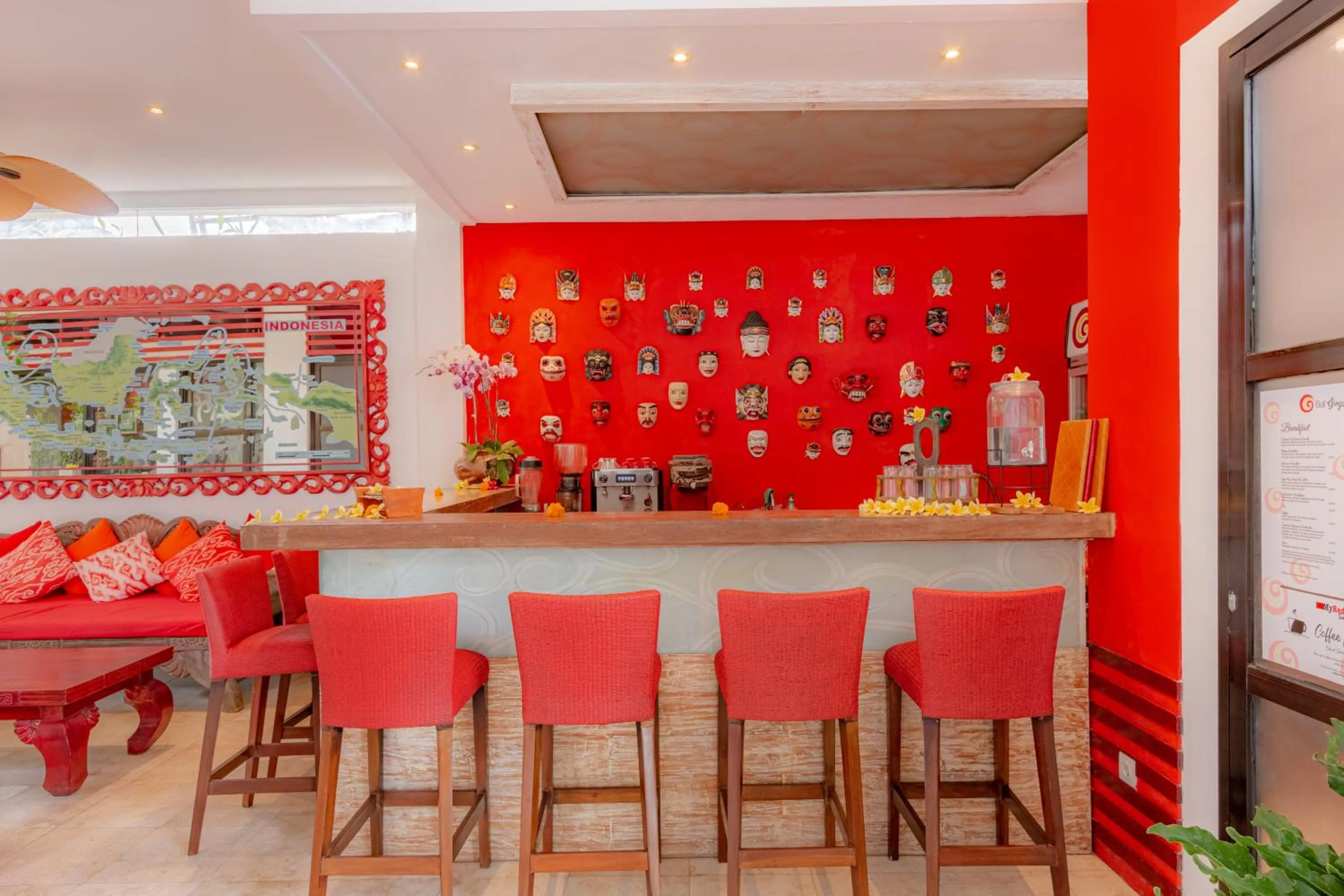 Restaurant/places to eat in Bali Ginger Suites & Villa