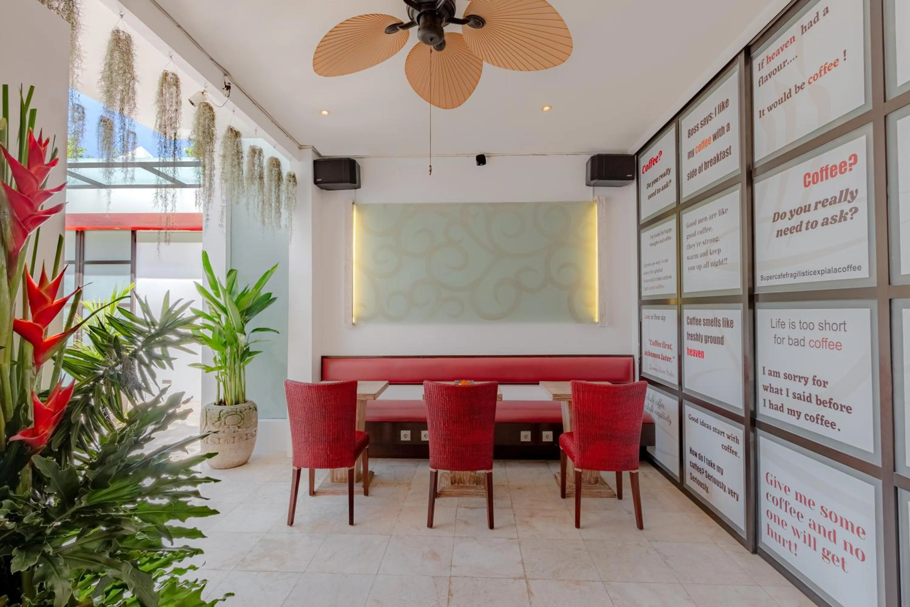 Seating area in Bali Ginger Suites & Villa