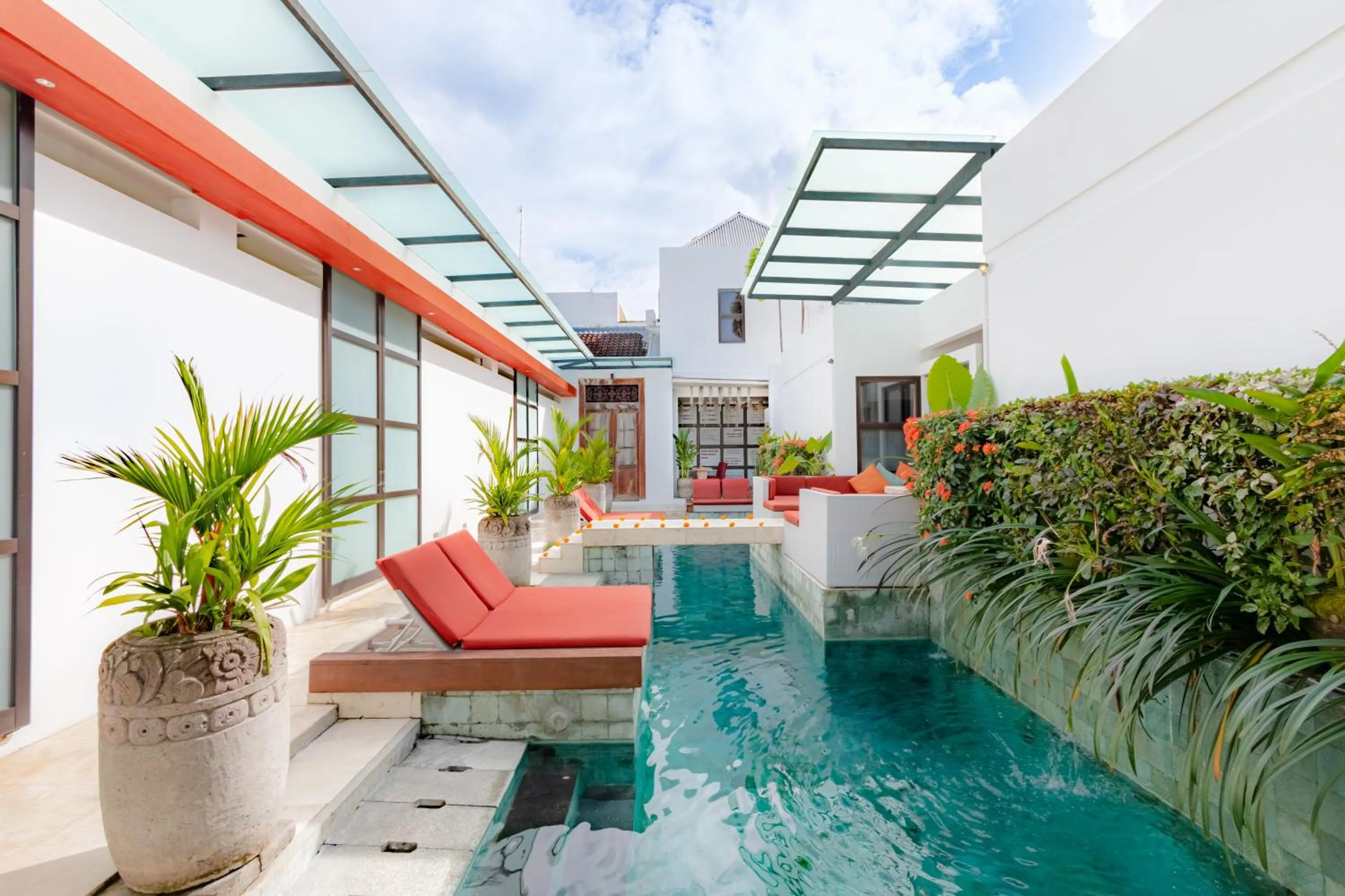 Pool view in Bali Ginger Suites & Villa