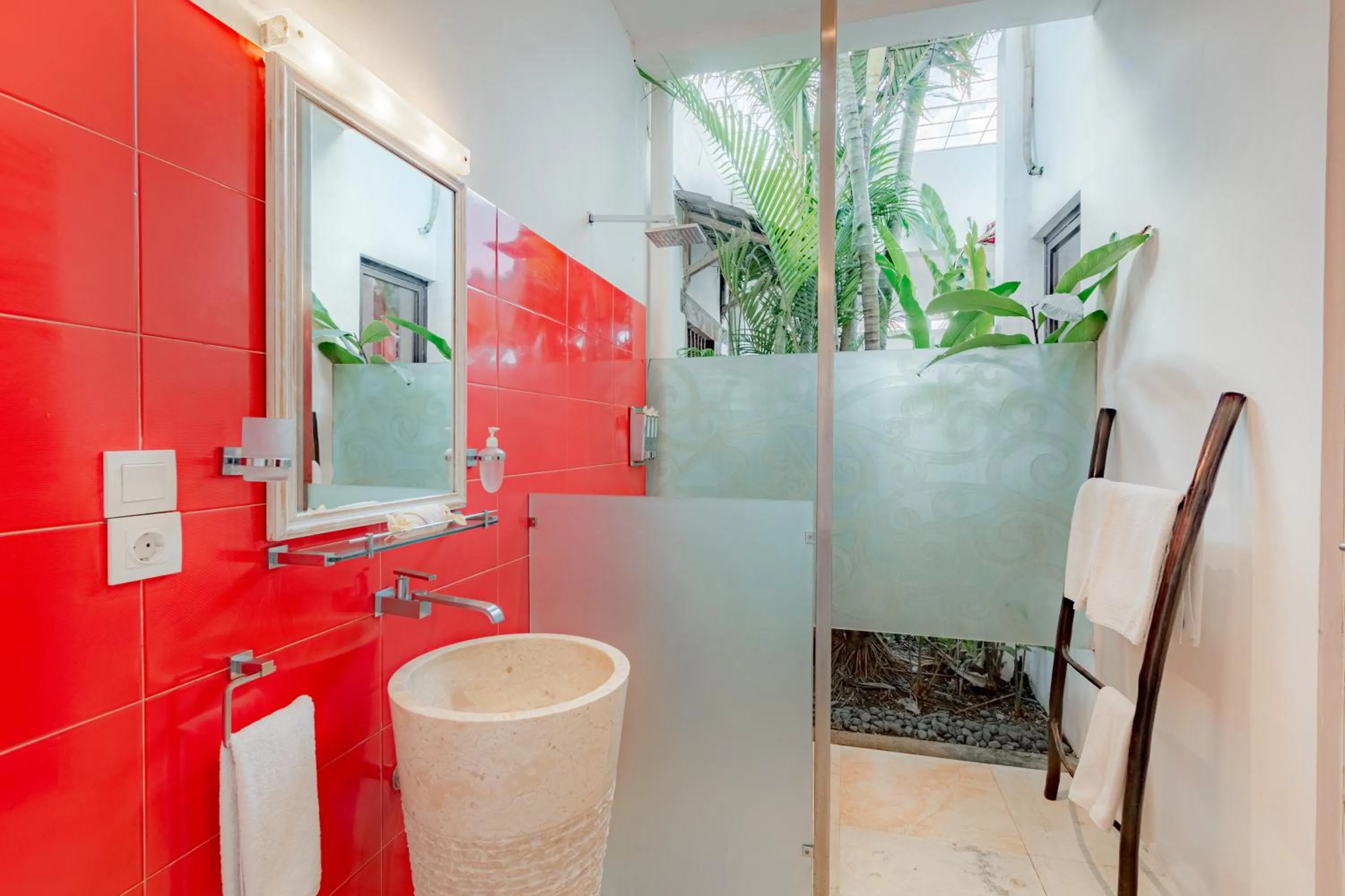 Shower in Bali Ginger Suites & Villa