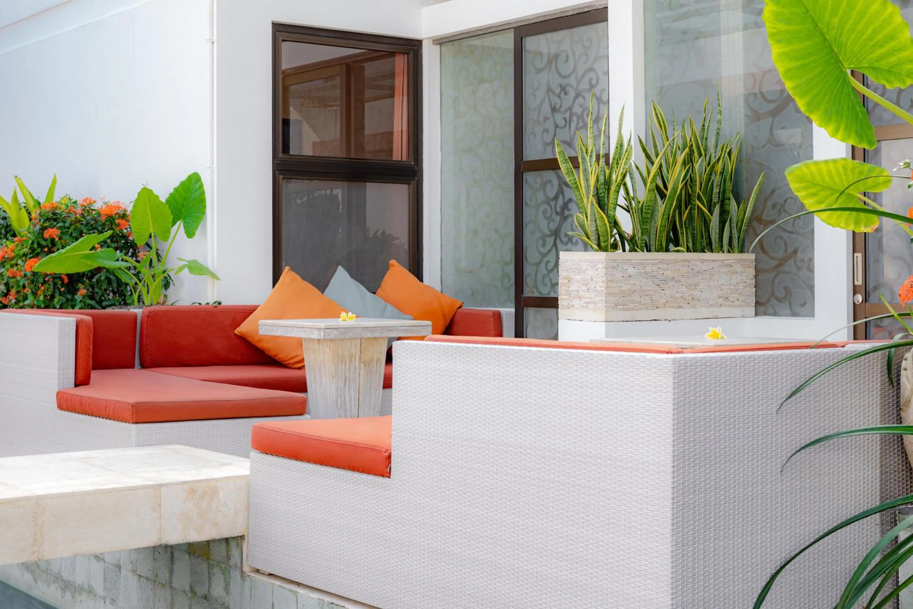 Balcony/Terrace in Bali Ginger Suites & Villa