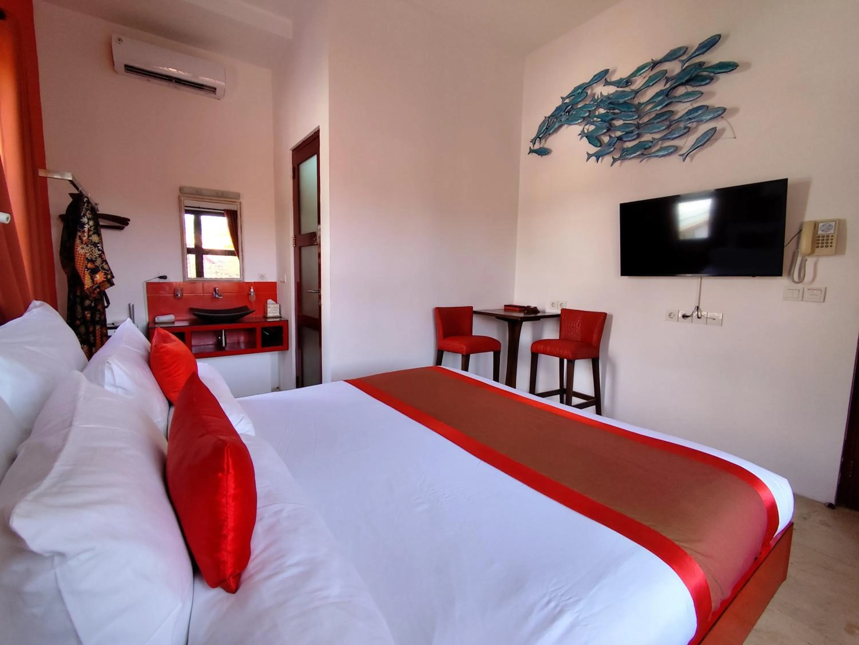 Bed in Bali Ginger Suites & Villa