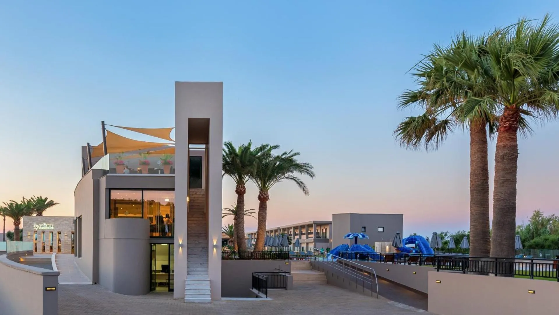 Property building in Solimar Aquamarine Resort