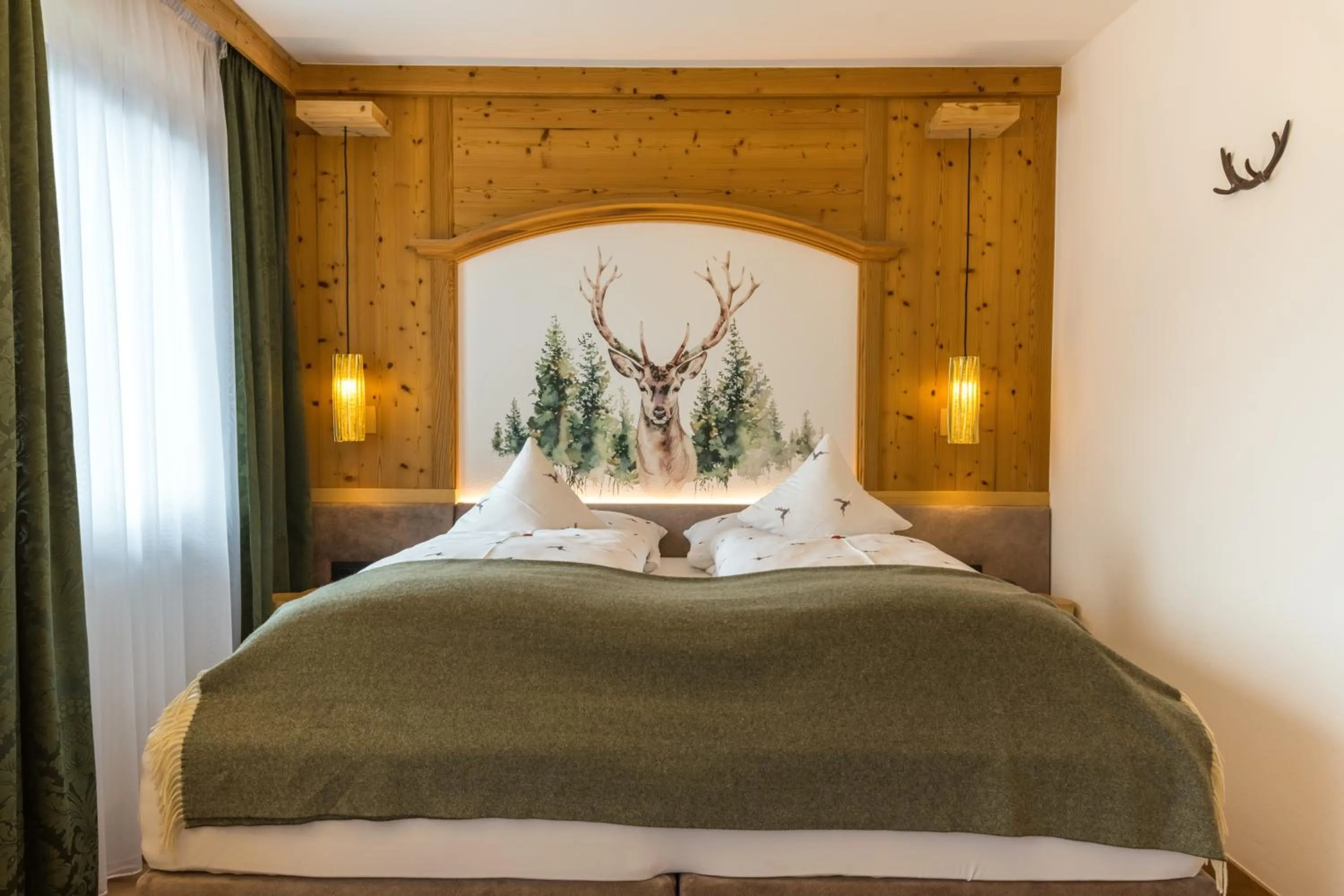 Bed in Hotel Jägerheim 3S