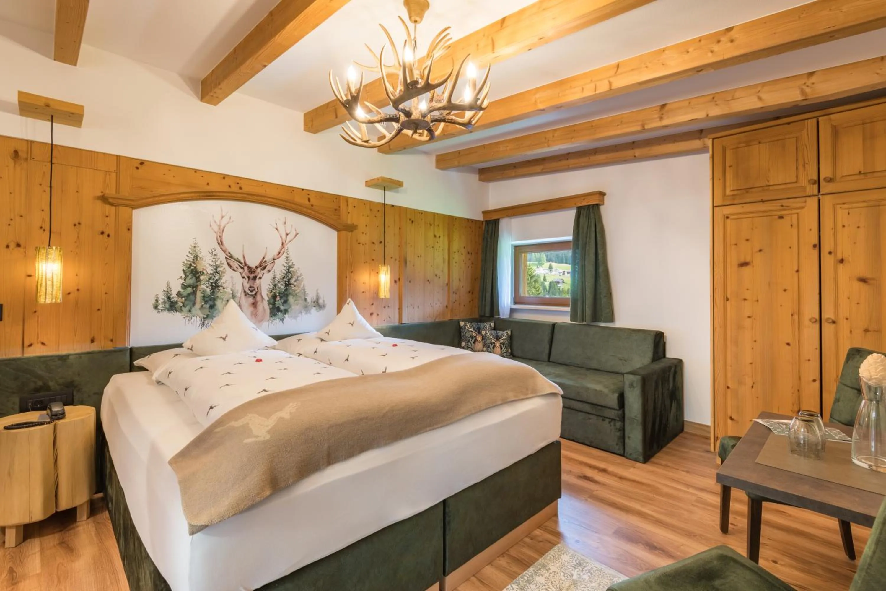 Bed in Hotel Jägerheim 3S