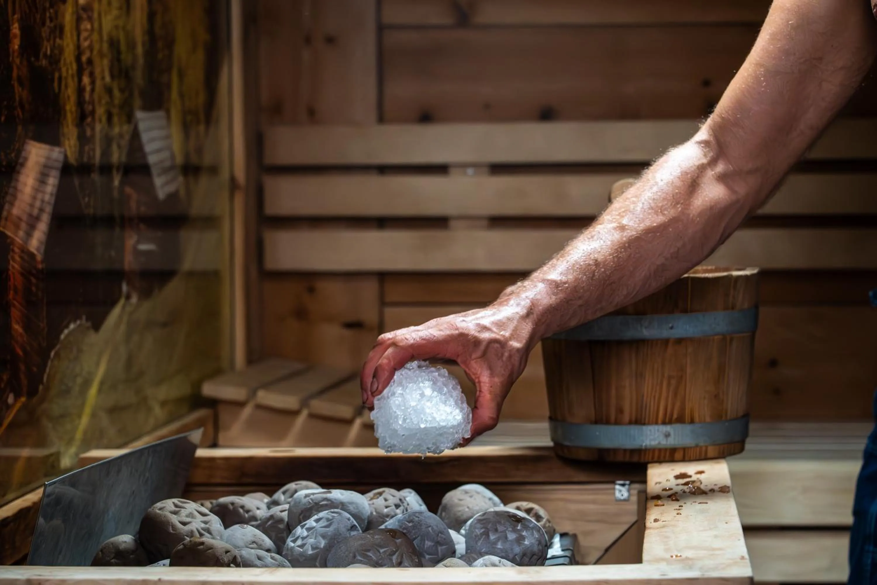 Sauna in Hotel Jägerheim 3S