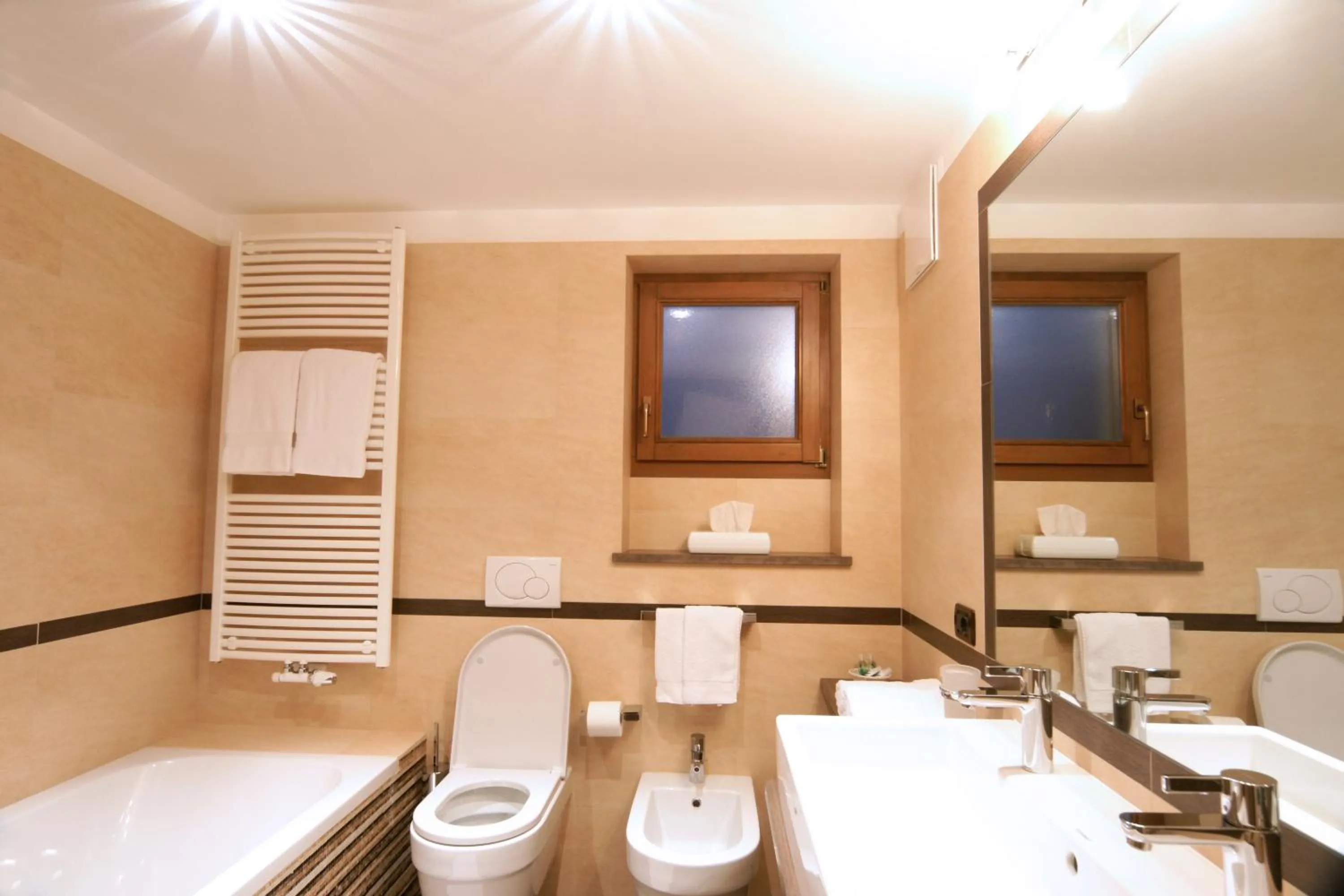 Bathroom in Hotel Jägerheim 3S