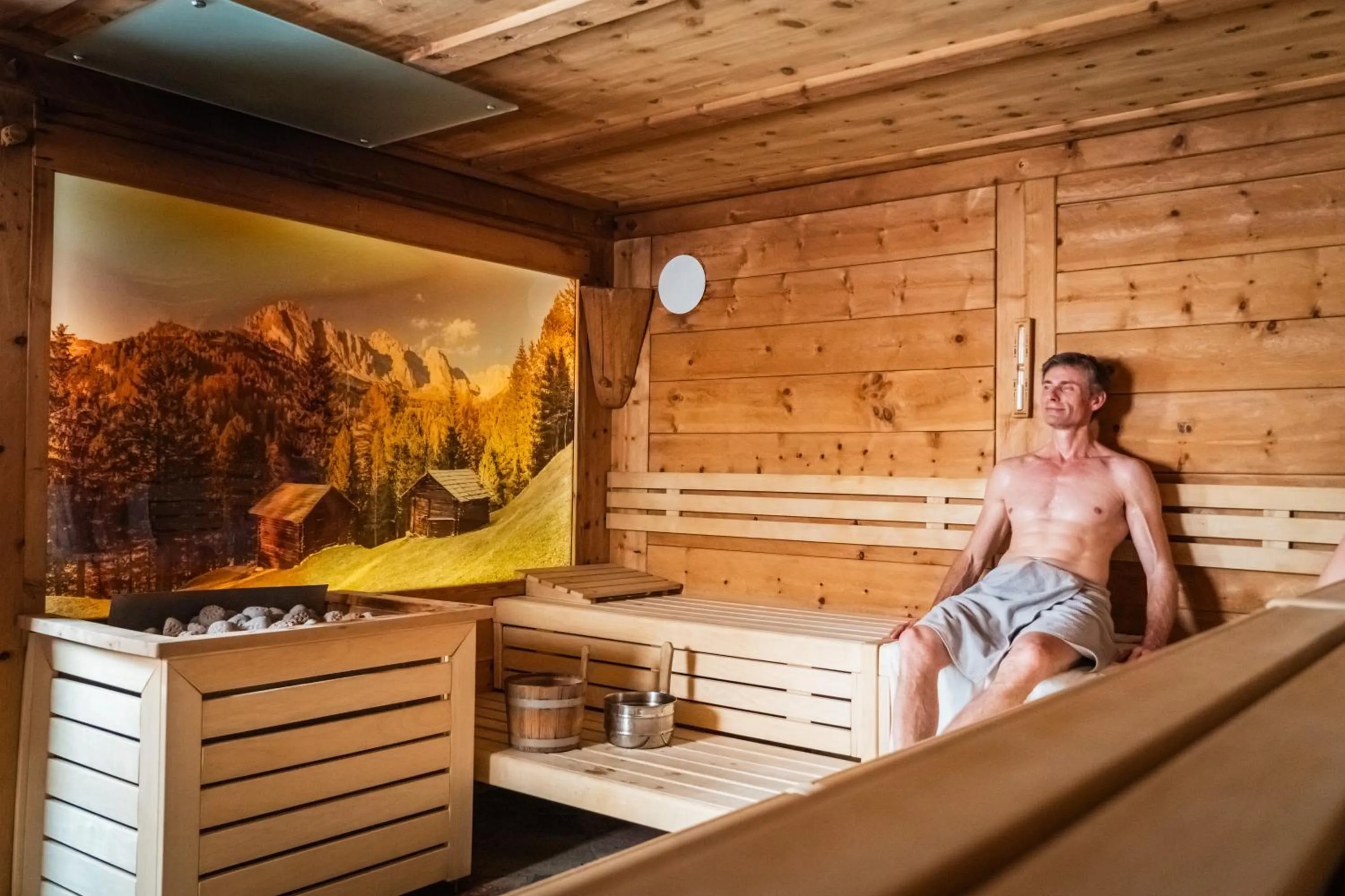 Sauna in Hotel Jägerheim 3S