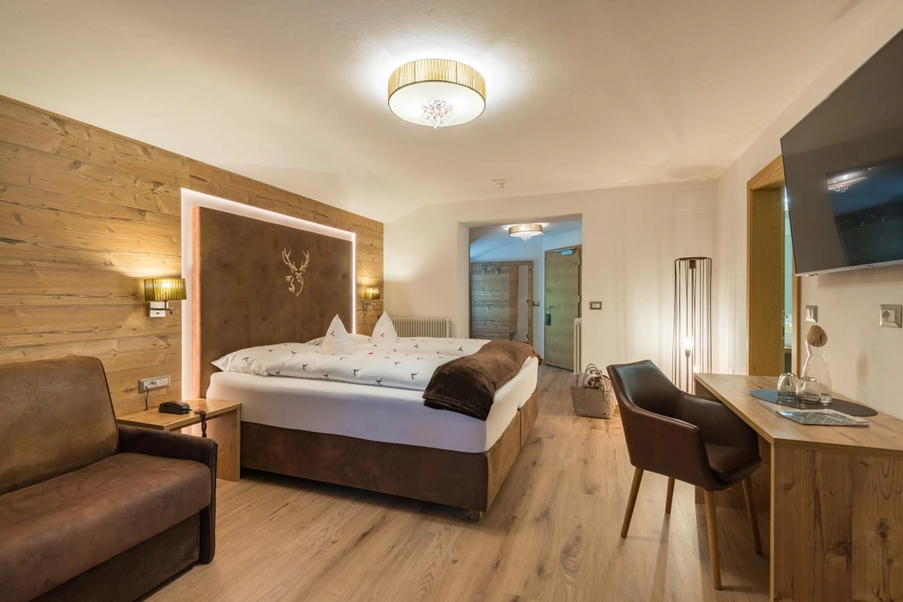 Bed in Hotel Jägerheim 3S