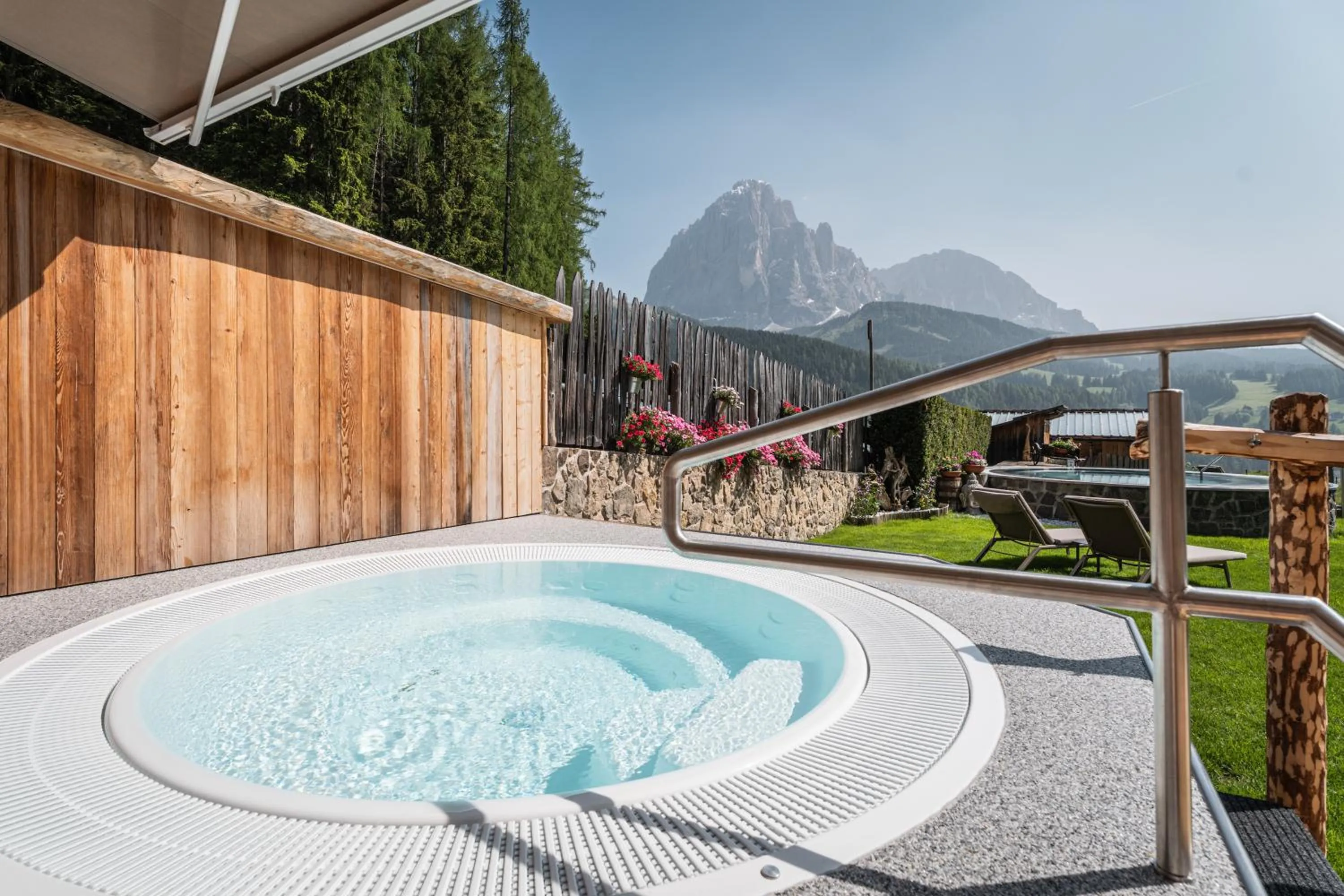 Hot Tub in Hotel Jägerheim 3S