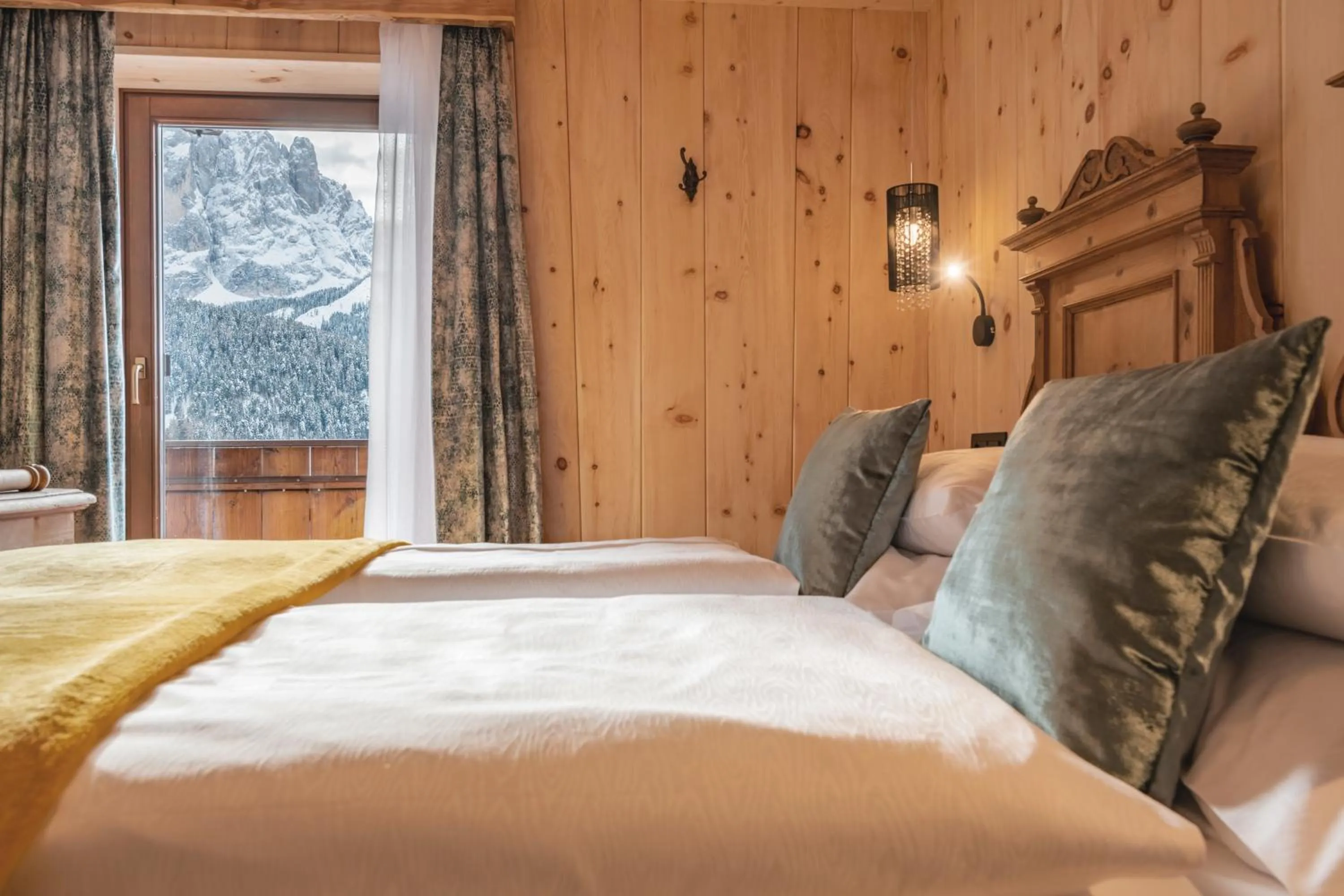 Bed in Hotel Jägerheim 3S