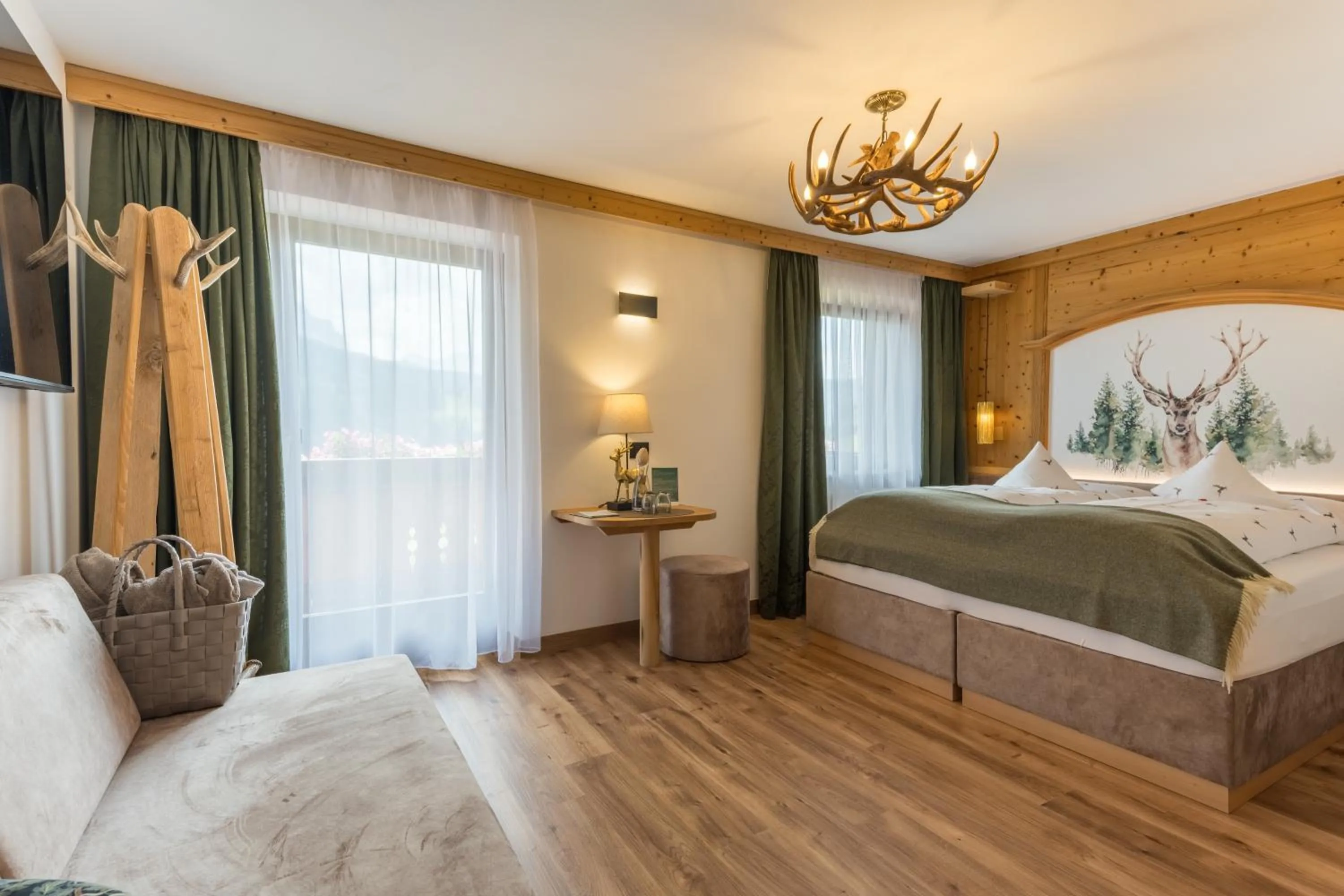 Bedroom, Bed in Hotel Jägerheim 3S