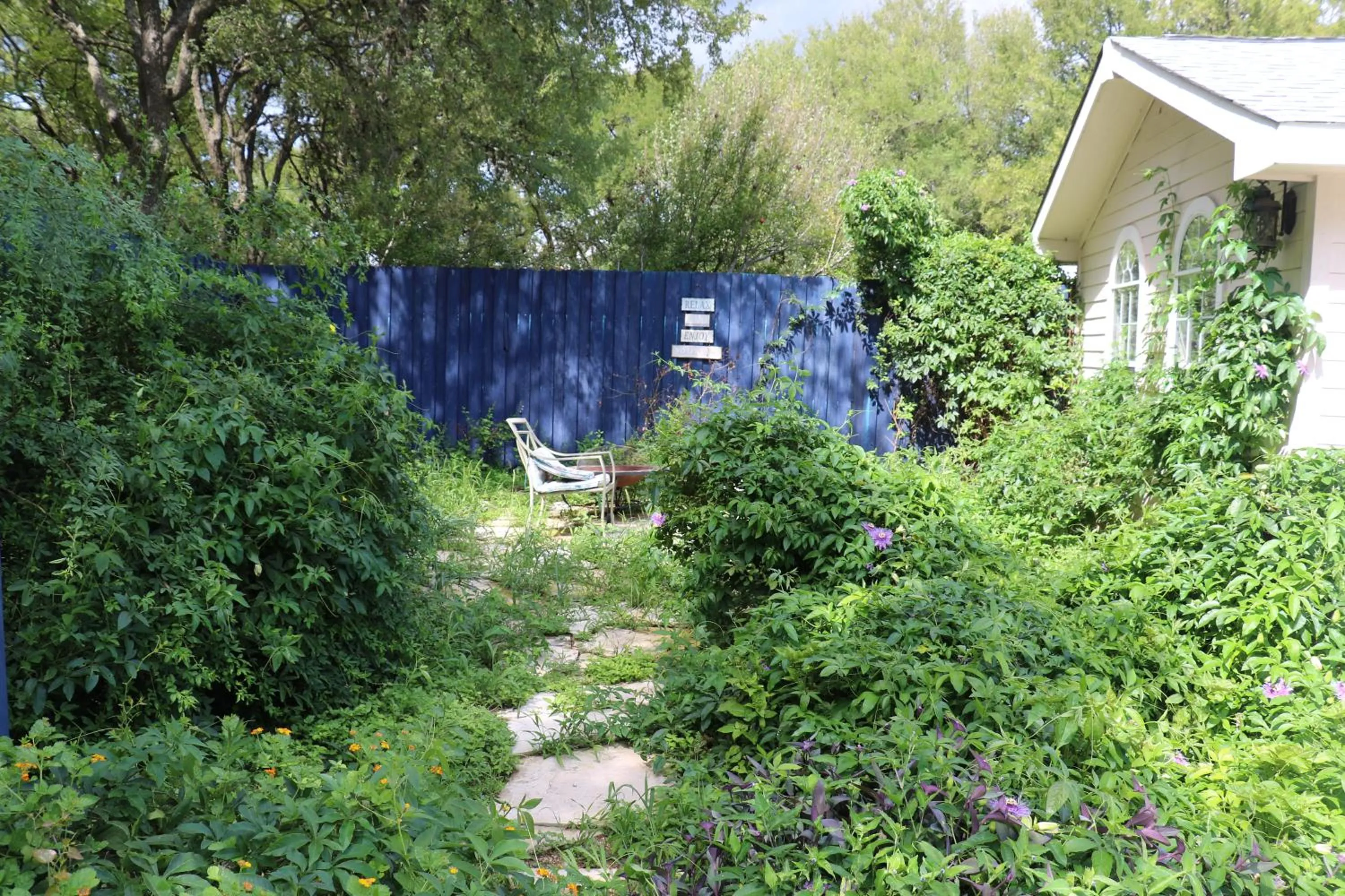 Garden in Hilltop Hacienda