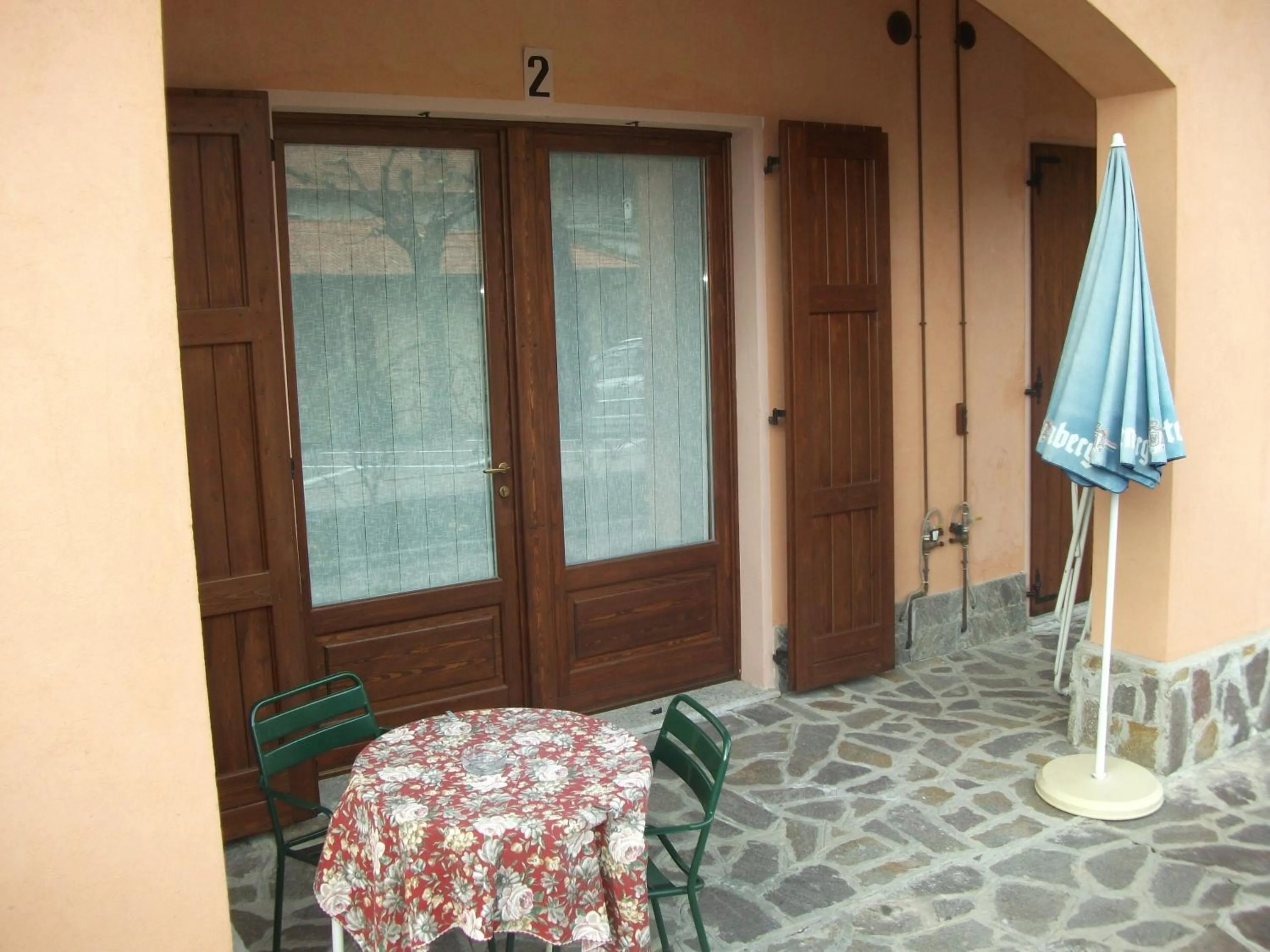 Patio in Albergo Breglia