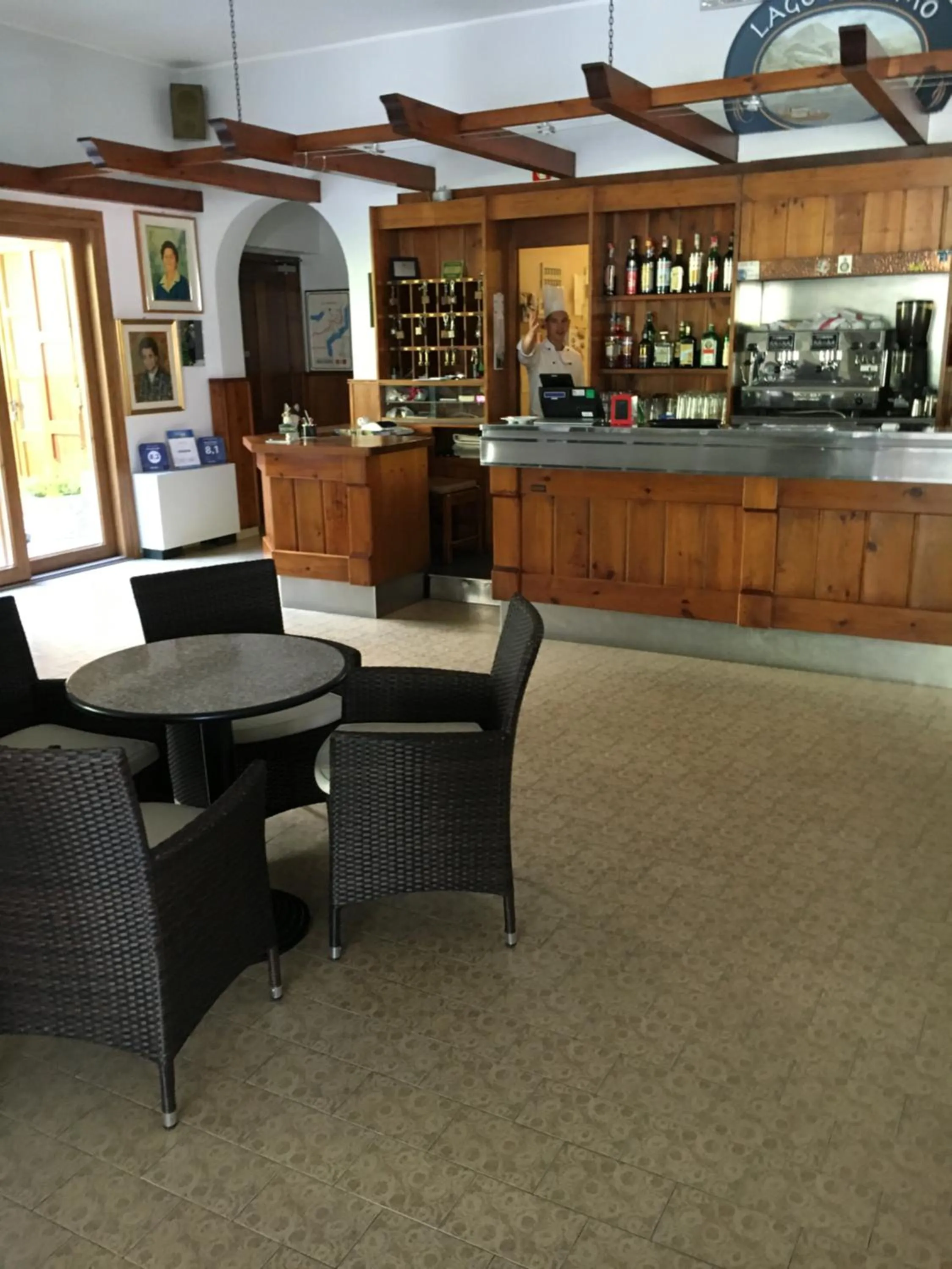 Lounge or bar in Albergo Breglia