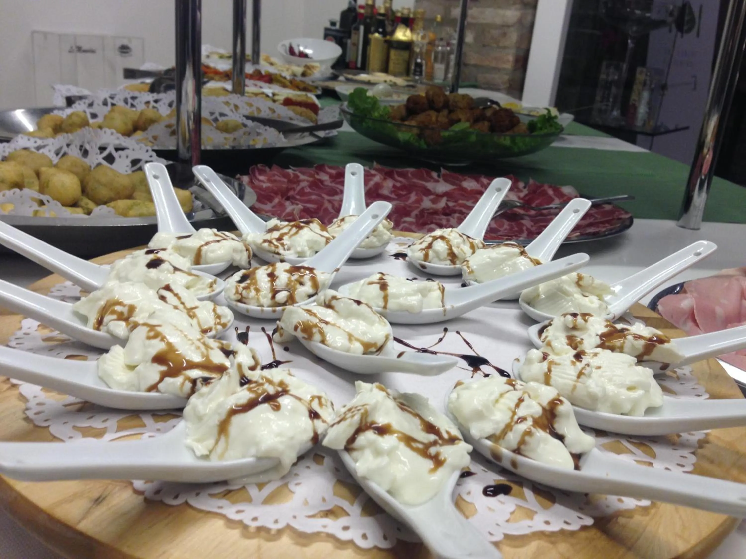 Food close-up in Hotel Due Pini