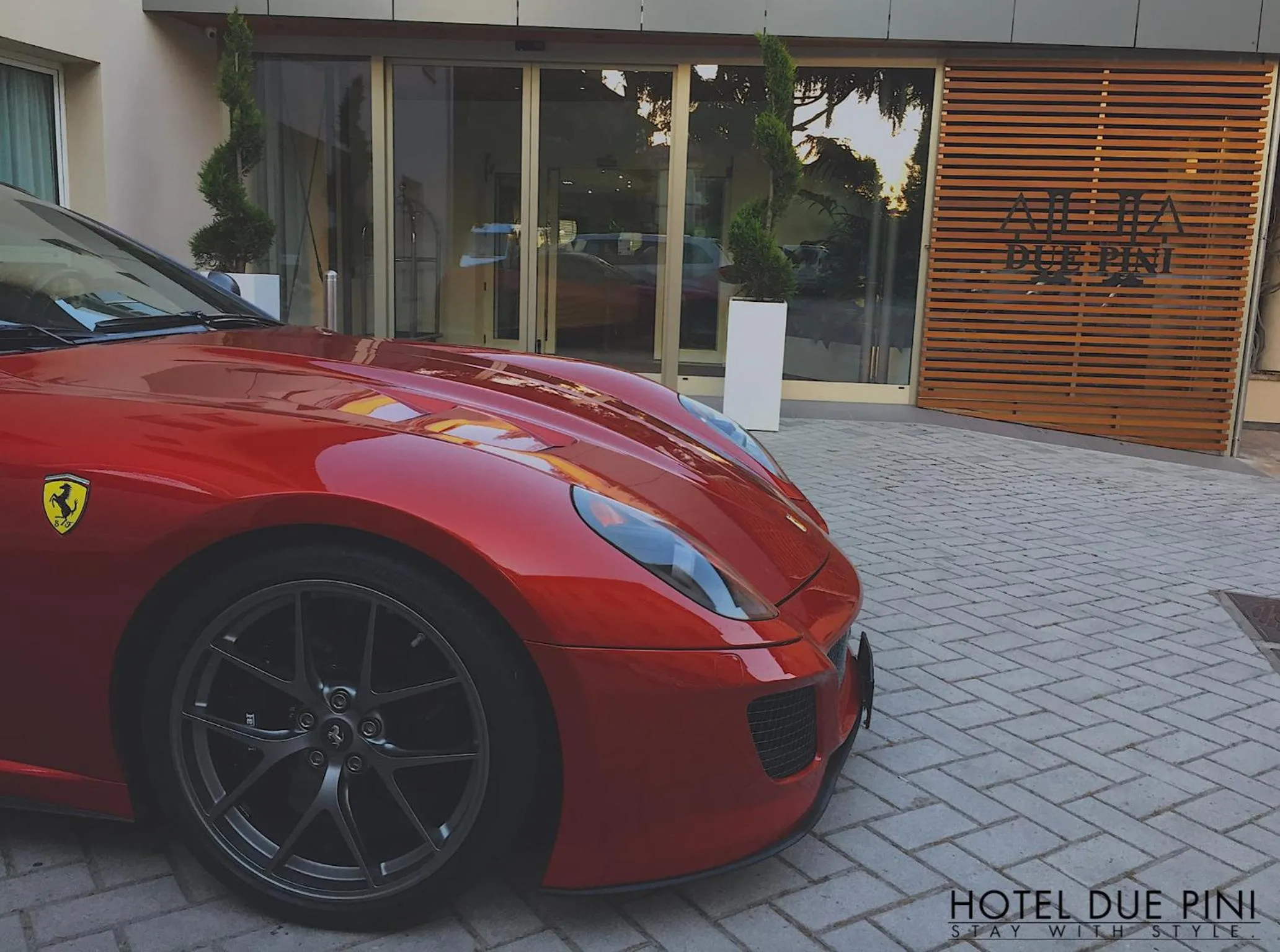 Property logo or sign in Hotel Due Pini