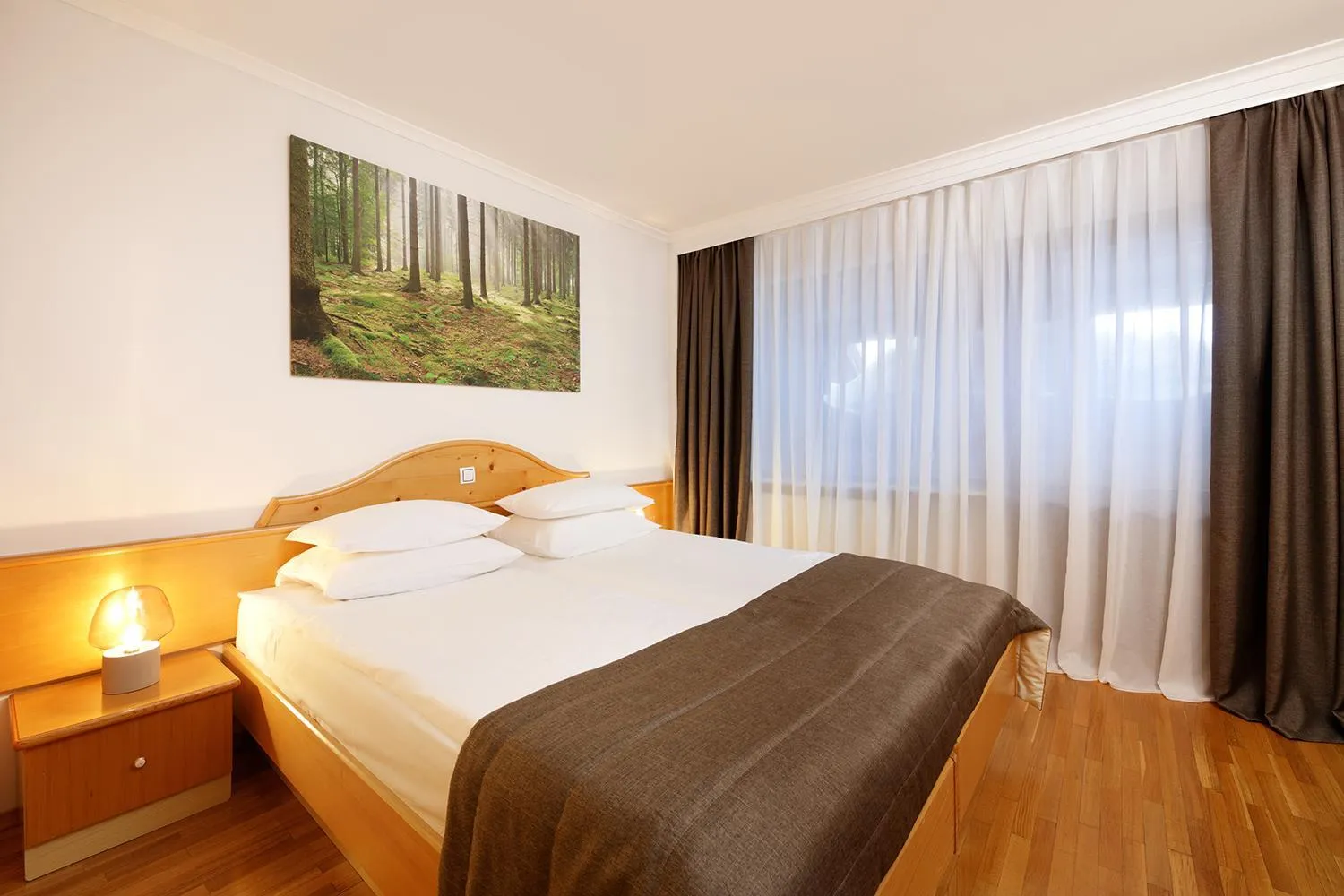 Bedroom, Bed in Hotel Planja