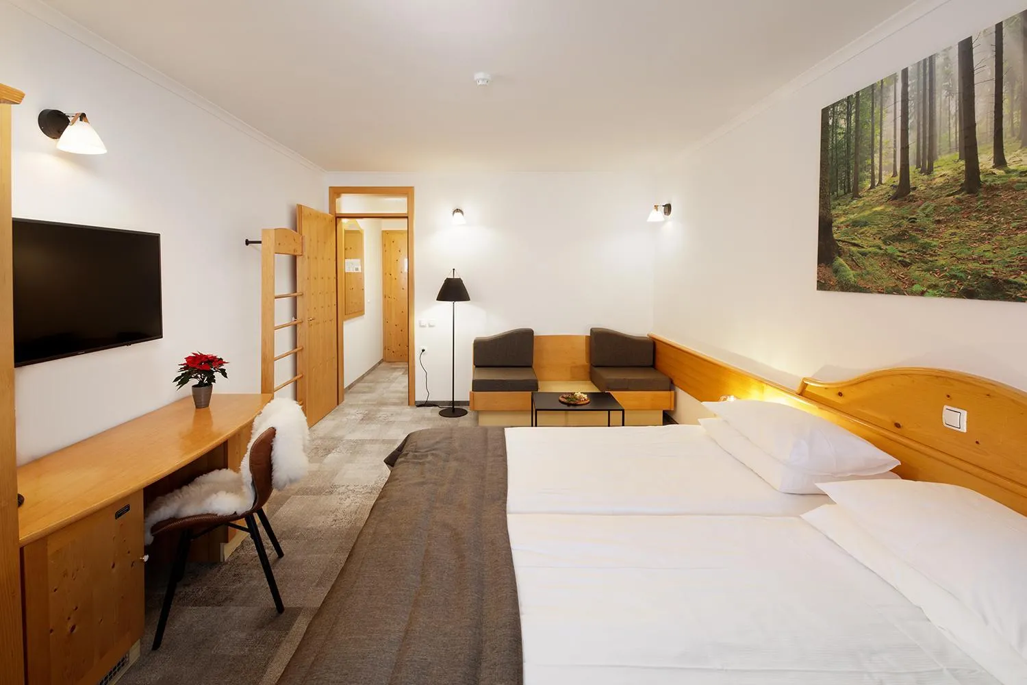 Bedroom, Bed in Hotel Planja