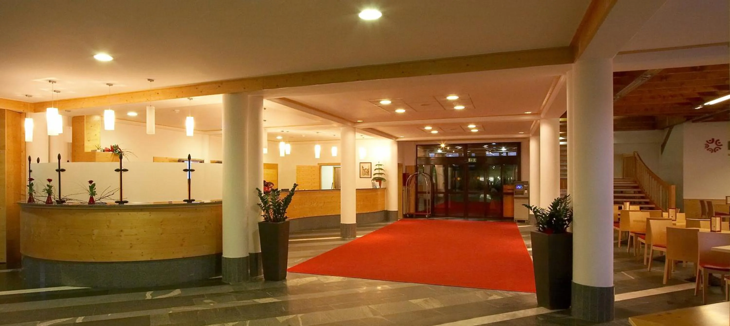 Lobby or reception in Hotel Planja